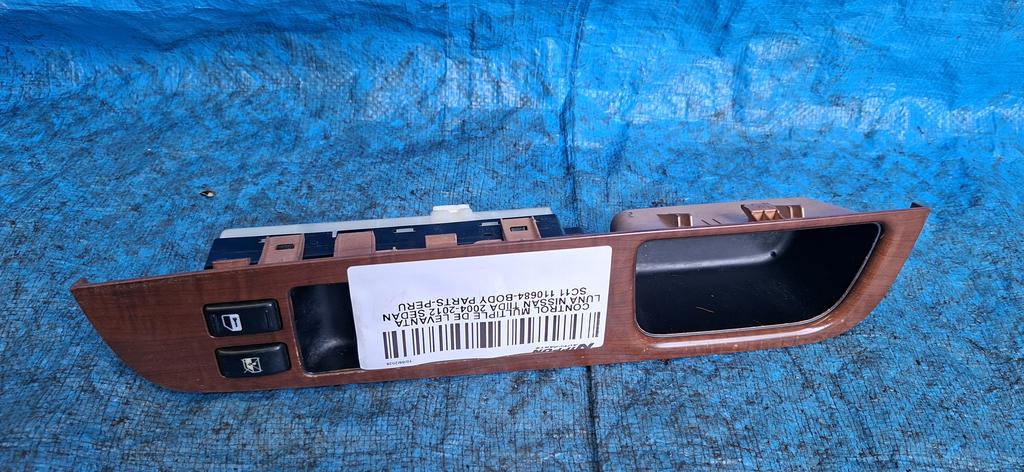 CONTROL MULTIPLE DE LEVANTA LUNA NISSAN TIIDA 2004-2012 SEDAN SC11 SJC11