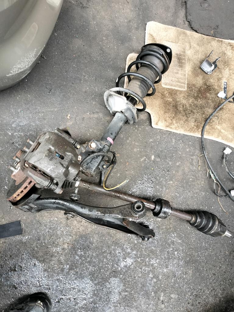 SUSPENSION DEL.MACPHERSON DISCO RH TOYOTA WILL CYPHA 2002-2005 HATCHBACK NCP70 NCP75