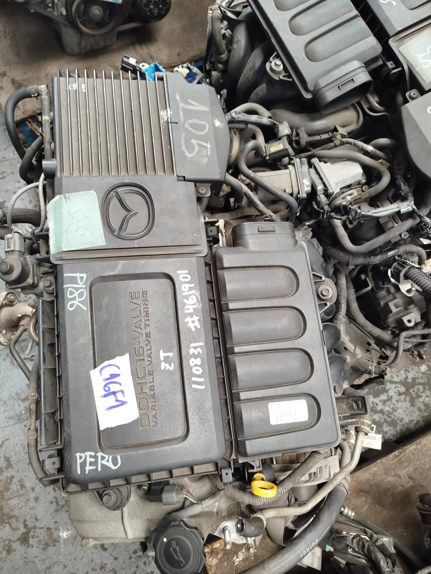 MOTOR GASOLINERO MAZDA ZJ 1348CC MECANICO