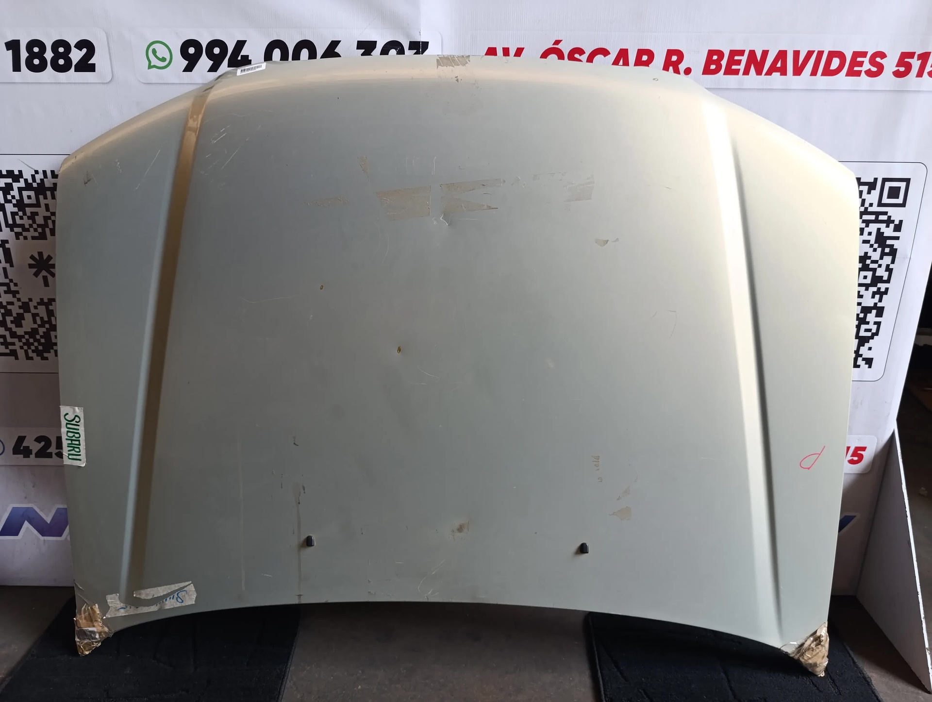 CAPOT SUBARU IMPREZA G4 2011-2015 GJ7 GP2