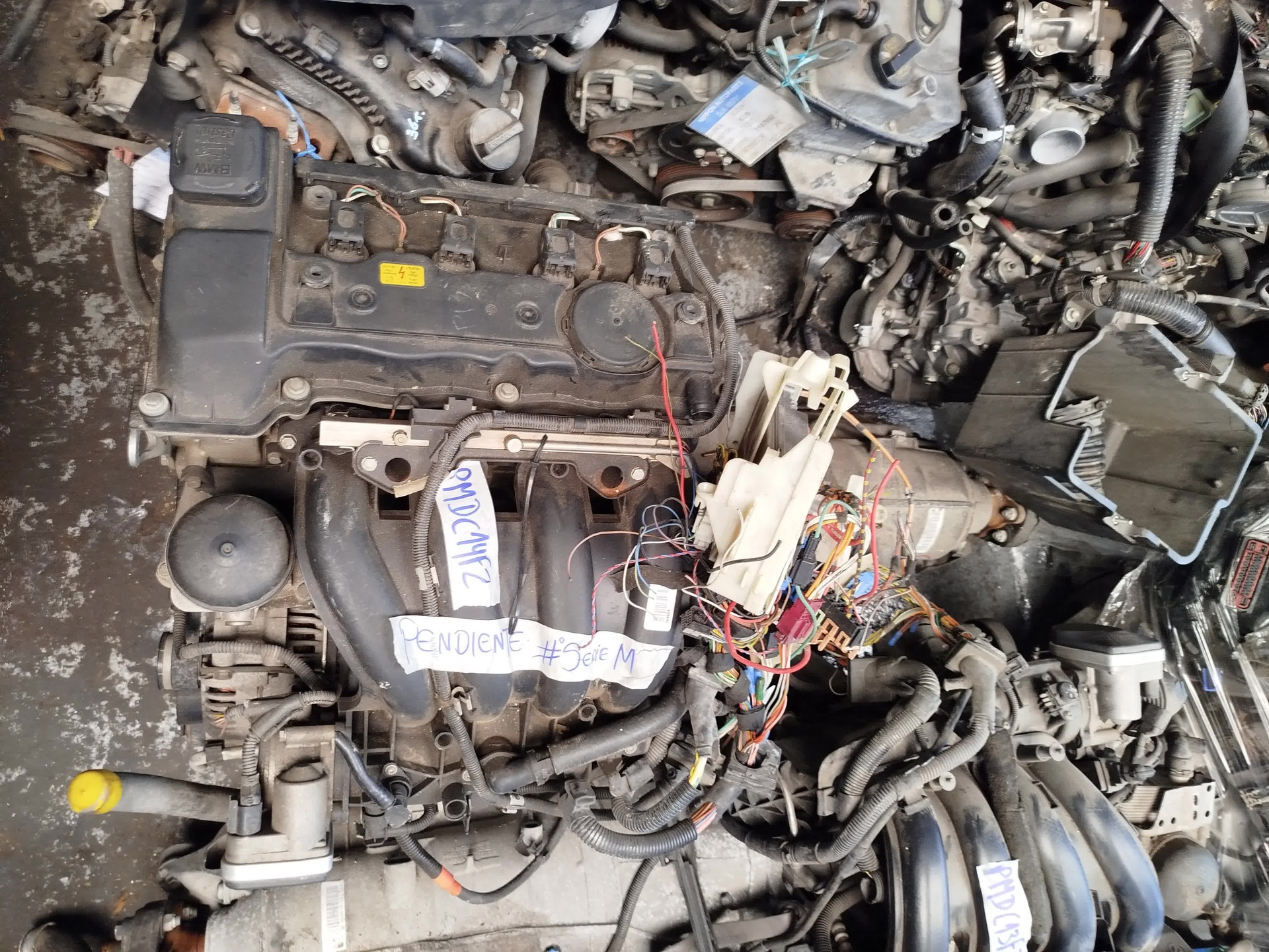 MOTOR GASOLINERO BMW N45B16A 1596CC AUTOMATICO