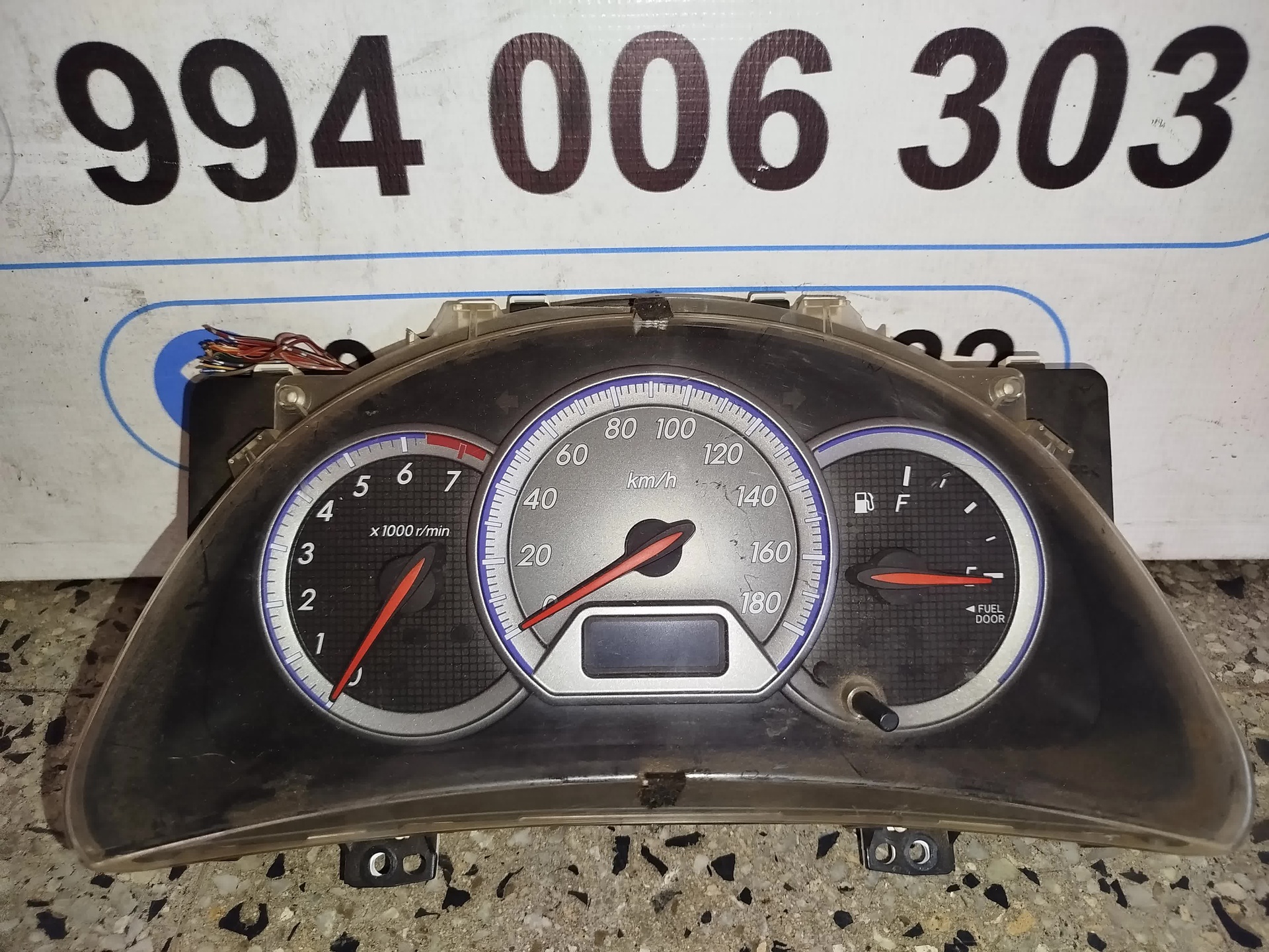 SINOPTICO TOYOTA WISH 2003-2009 ZNE10G ANE11W 1AZ 1ZZ A/T 8380068111