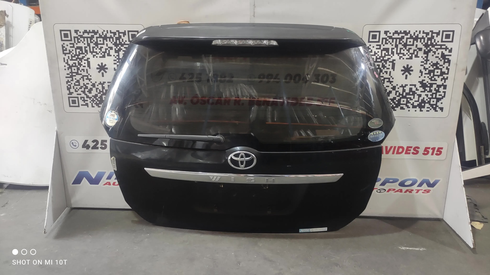 COMPUERTA TOYOTA WISH 2003-2009 ZNE10G ANE11W
