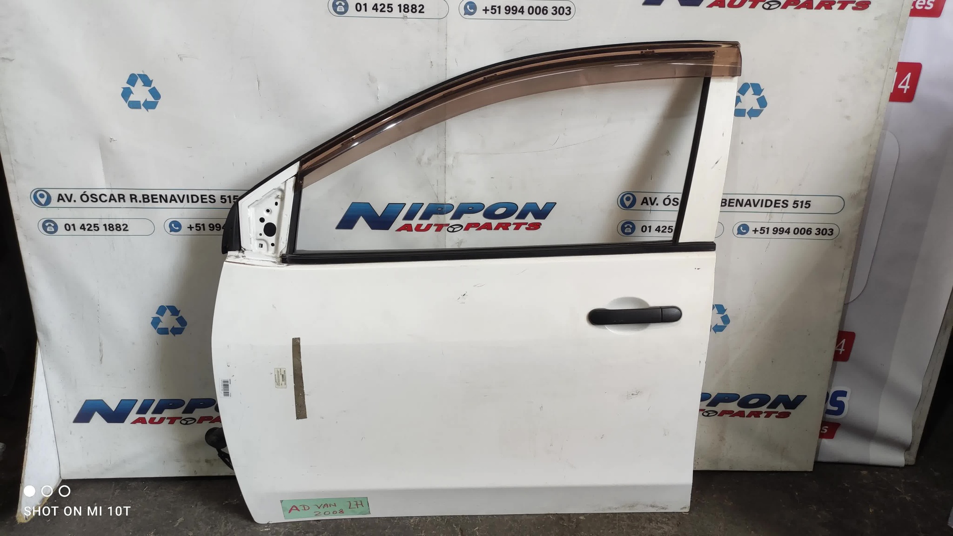 PUERTA DELANTERA NISSAN AD VAN 2006-2016 Y12 M/T LH