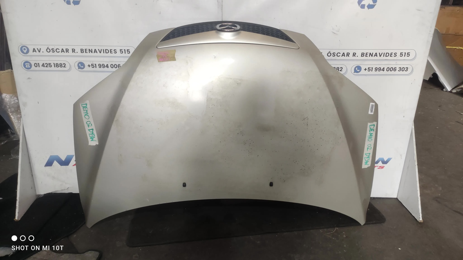 CAPOT MAZDA DEMIO 2002-2005 DY3W DY5W AZUL