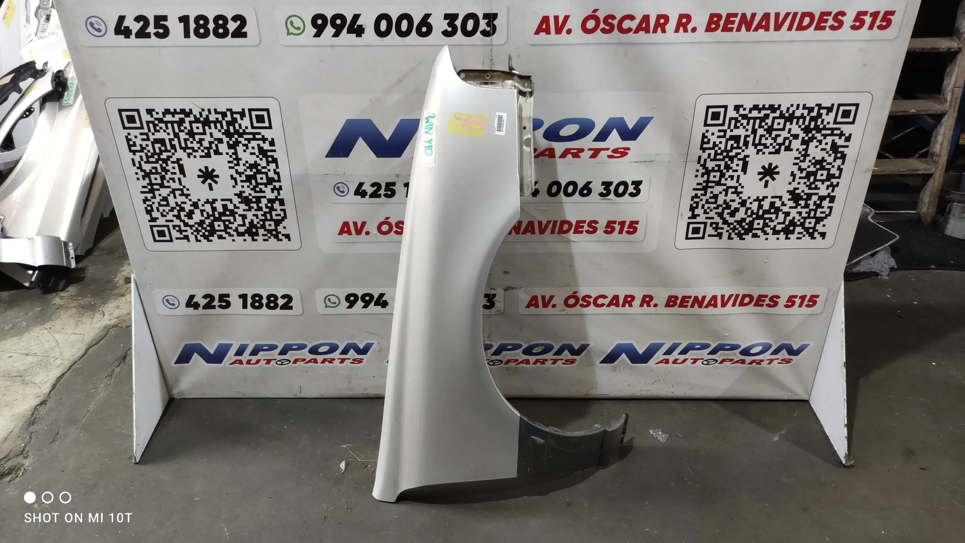 GUARDAFANGO NISSAN WINGROAD 1996-1999 Y10 RH