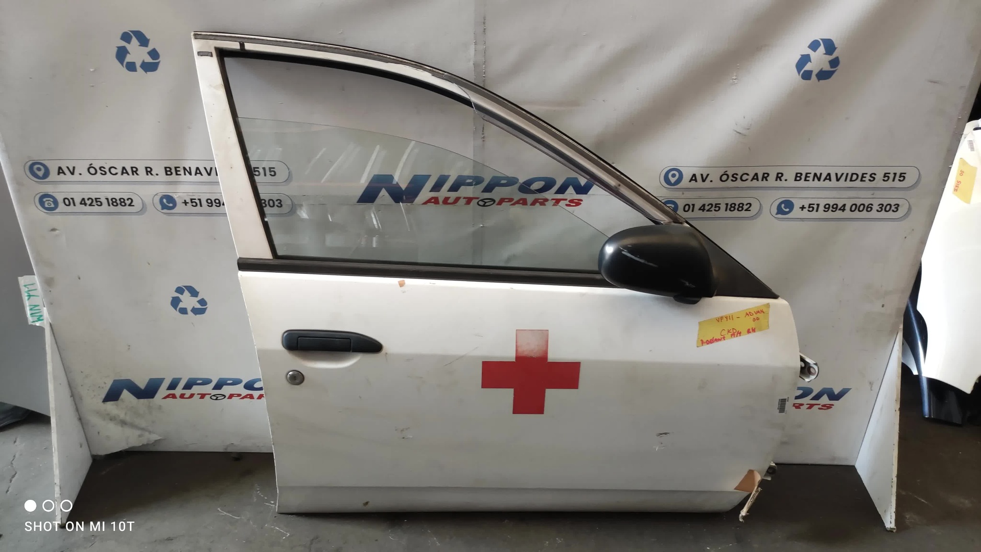 PUERTA DELANTERA NISSAN AD VAN 1999-2008 Y11 VFY11 RH M/T