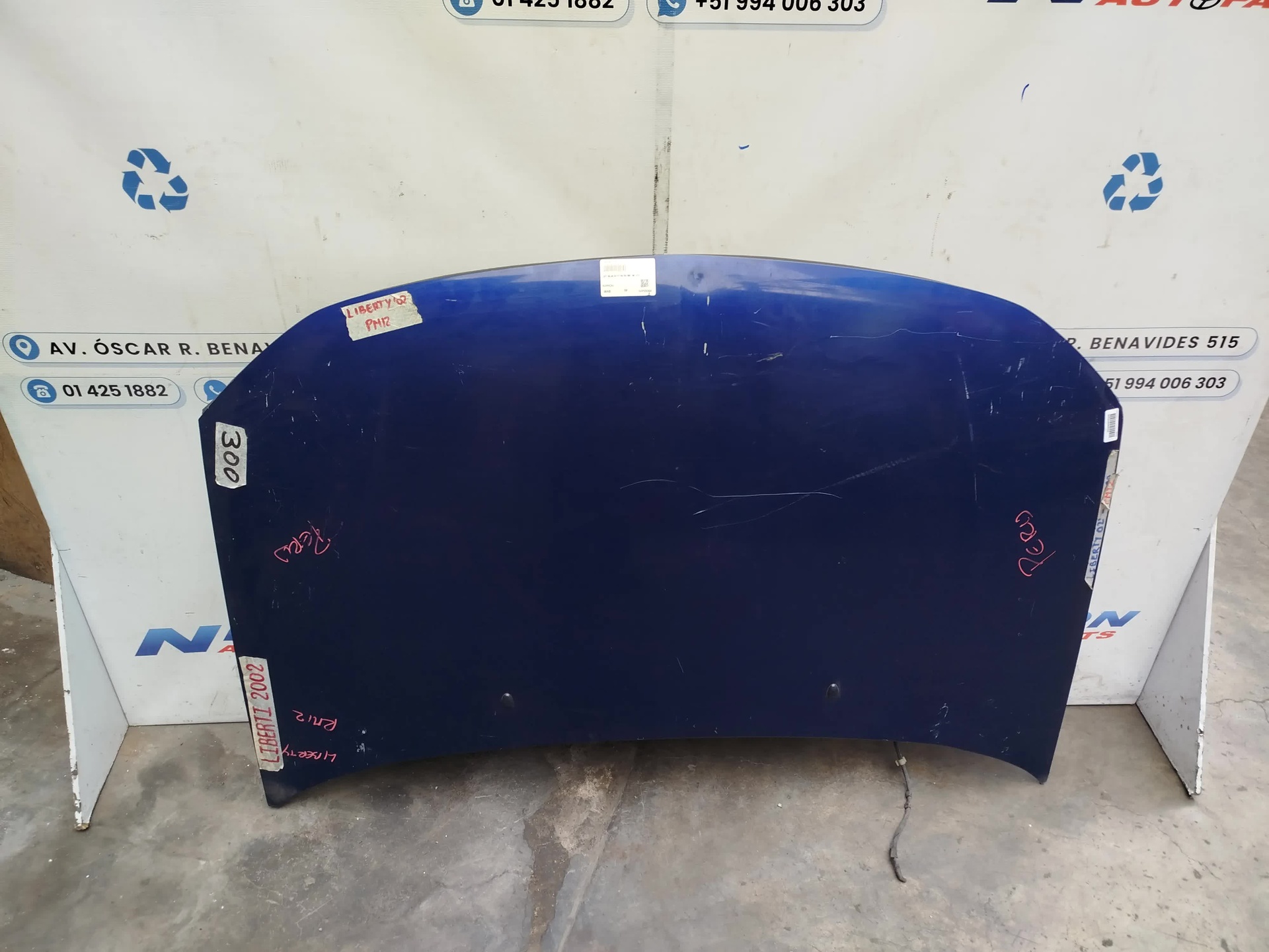 CAPOT NISSAN LIBERTY 1998-2004 PNM12 RM12 AZUL