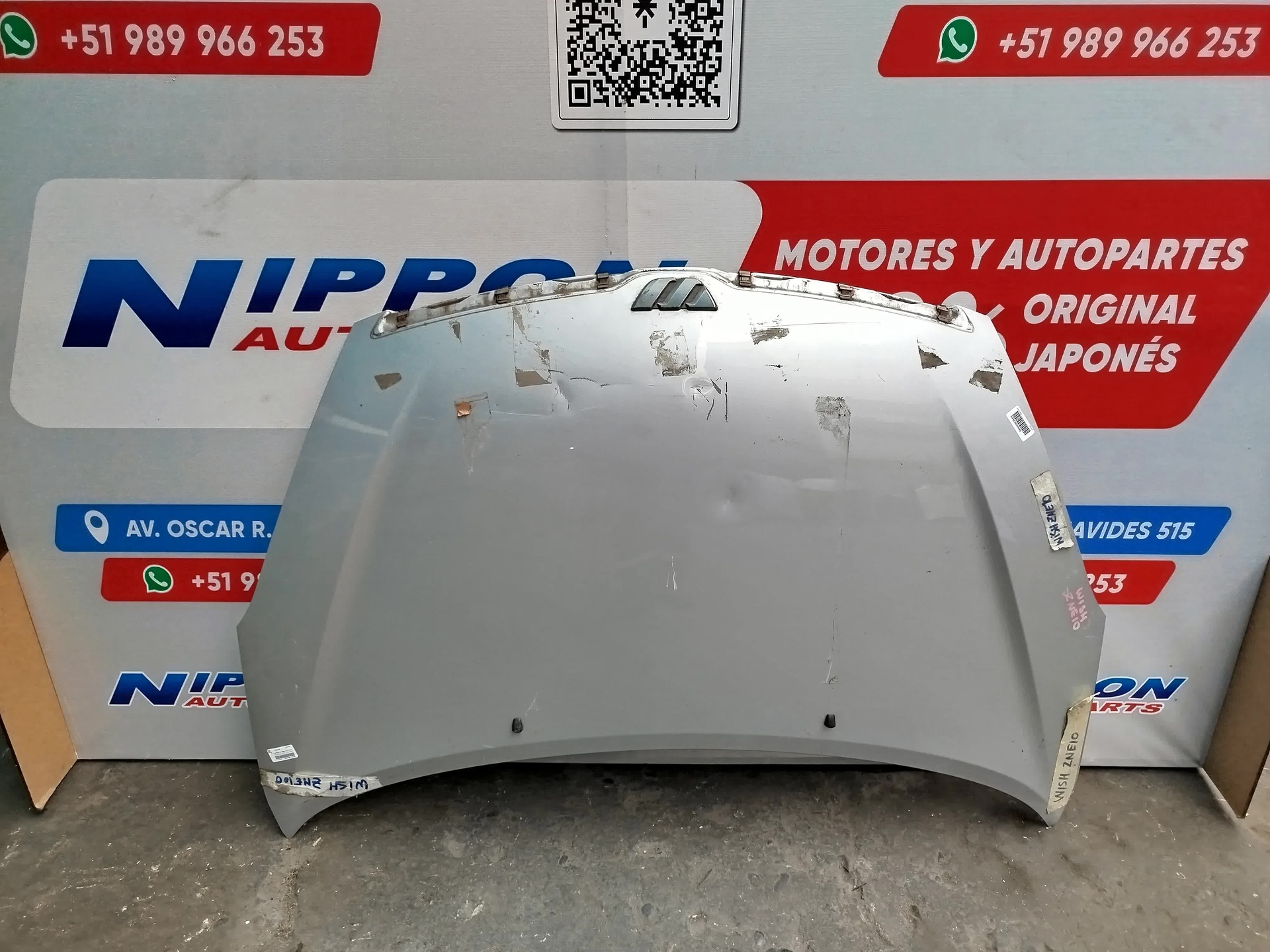 CAPOT TOYOTA WISH 2003-2008 ZNE10G