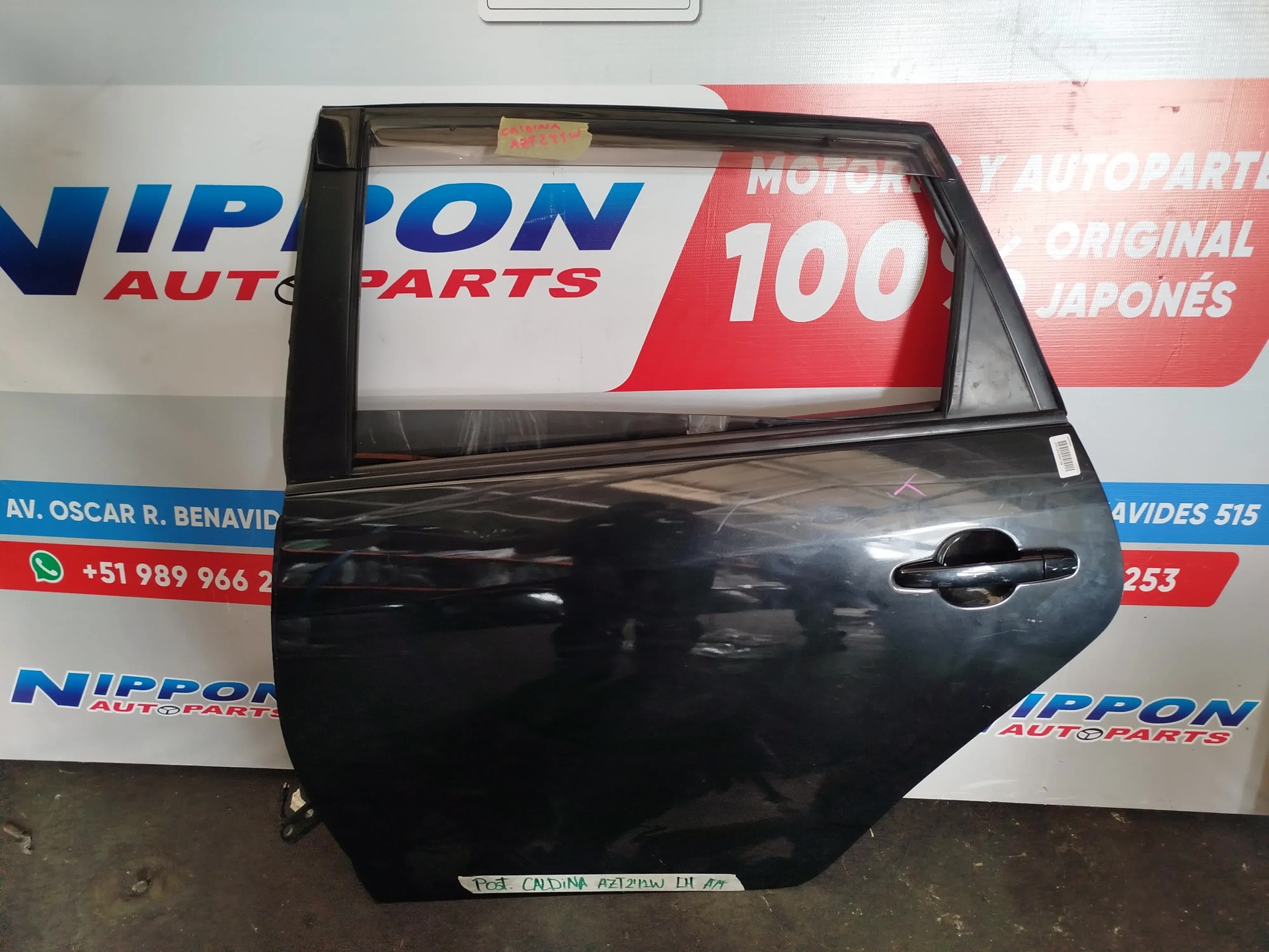 PUERTA POSTERIOR TOYOTA CALDINA 2002-2007 AZT241W ZZT241W A/T LH