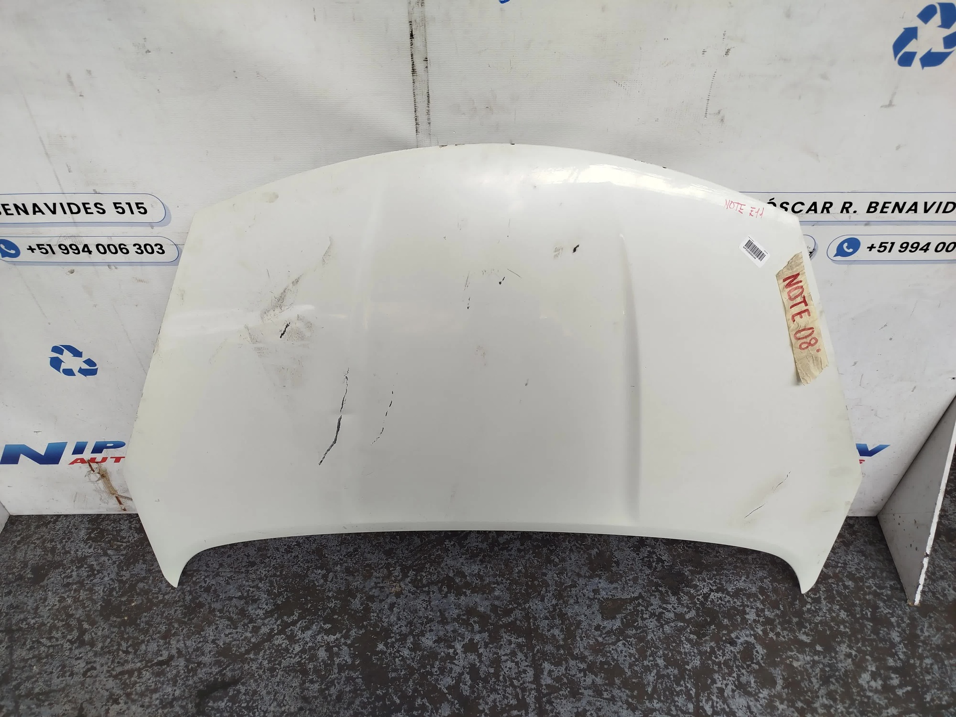 CAPOT NISSAN NOTE 2005-2011 E11