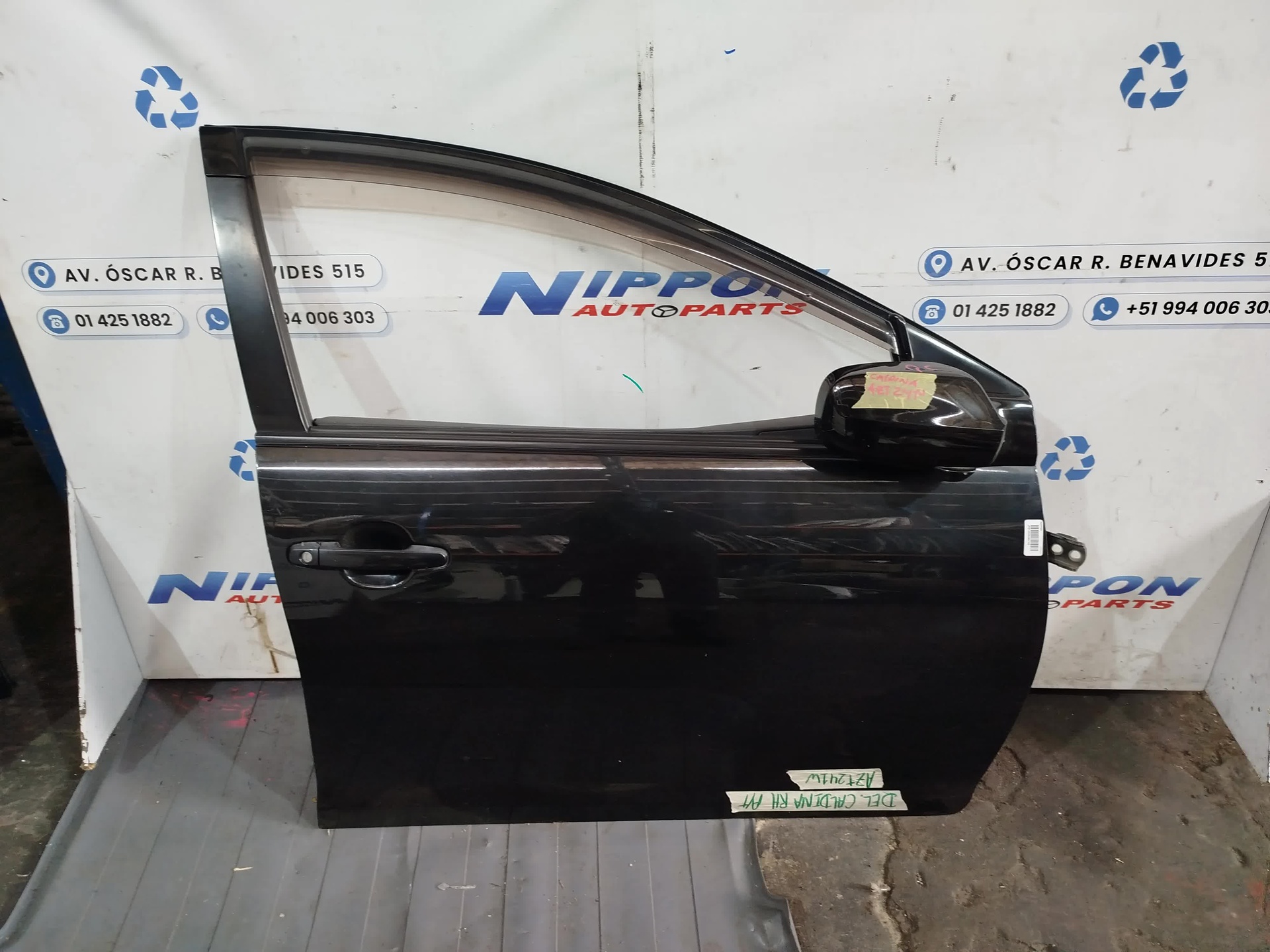 PUERTA DELANTERA TOYOTA CALDINA 2002-2007 AZT241W ZZT241W A/T RH
