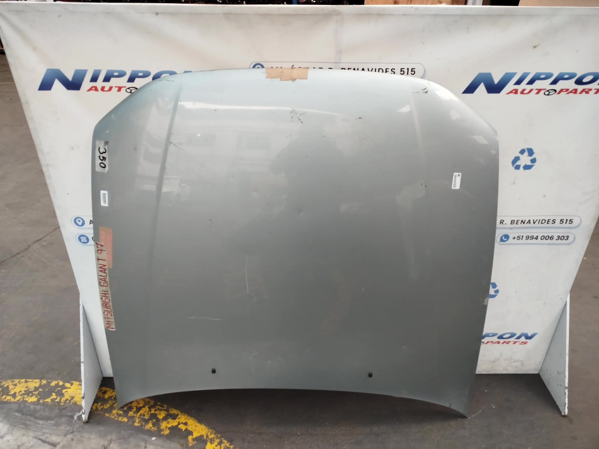 CAPOT MITSUBISHI GALANT 1996-1997 E-EA1A PLATEADO