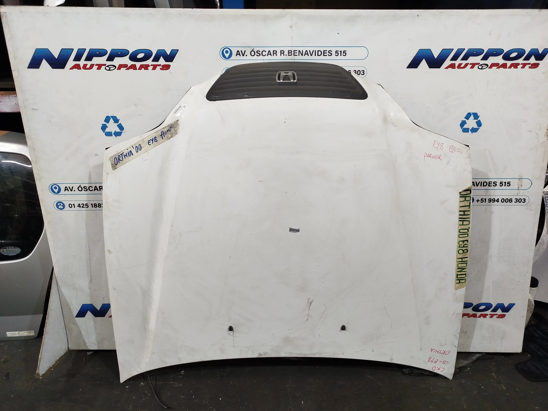 CAPOT HONDA PARTNER 1999 EY8 C/MASCARA