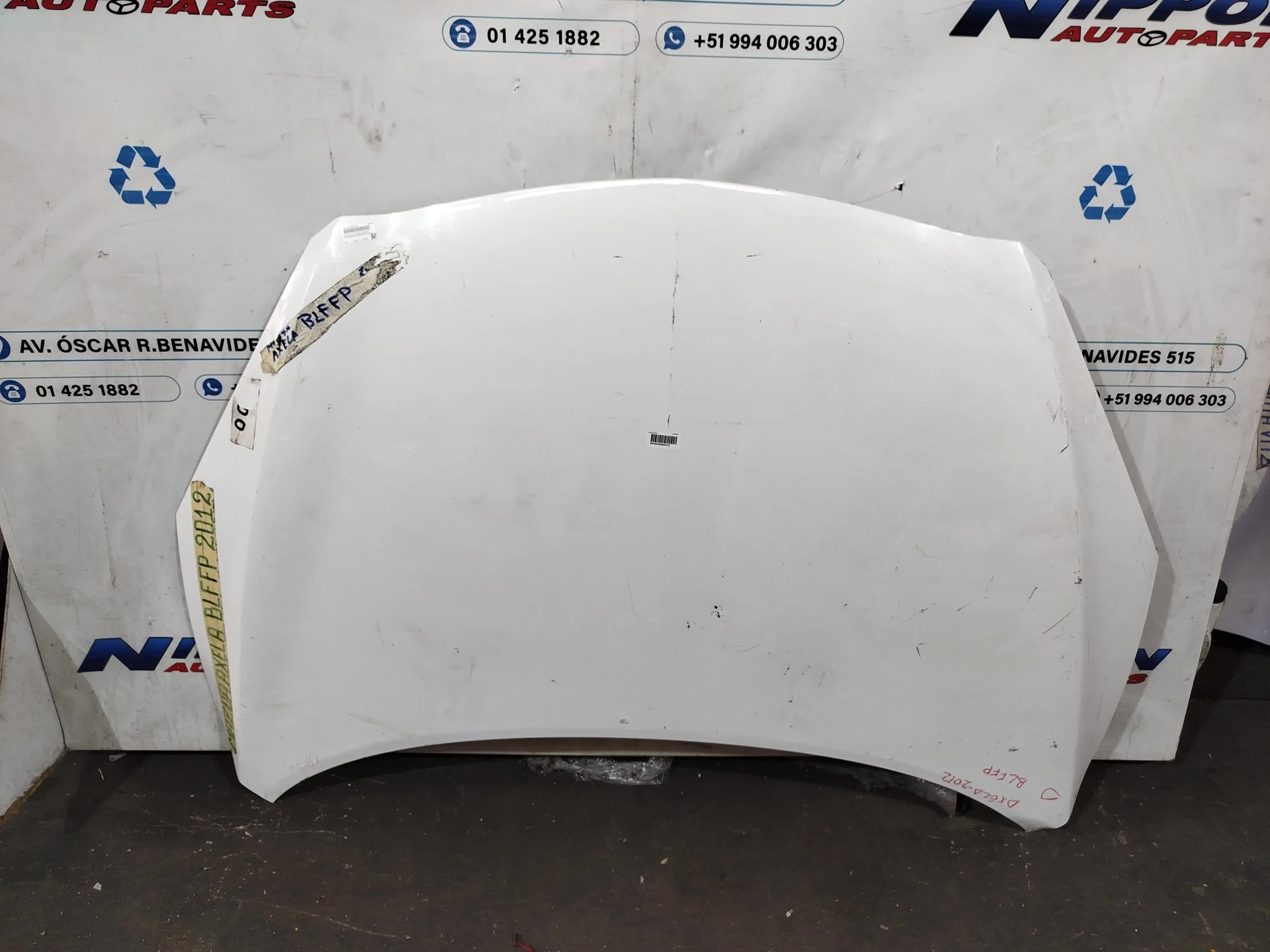 CAPOT MAZDA AXELA 2011 BLFFP