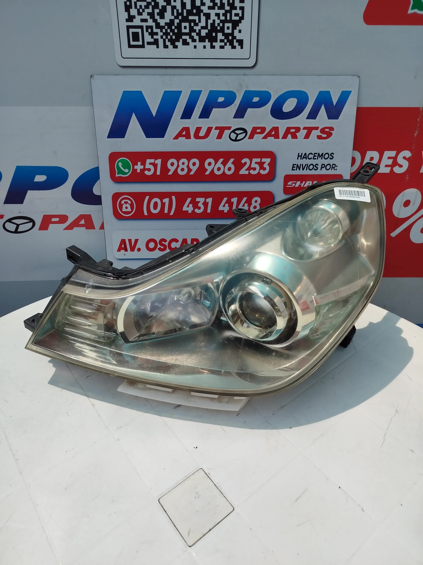 FARO DELANTERO NISSAN WINGROAD 2006-2018 Y12 1778 LH