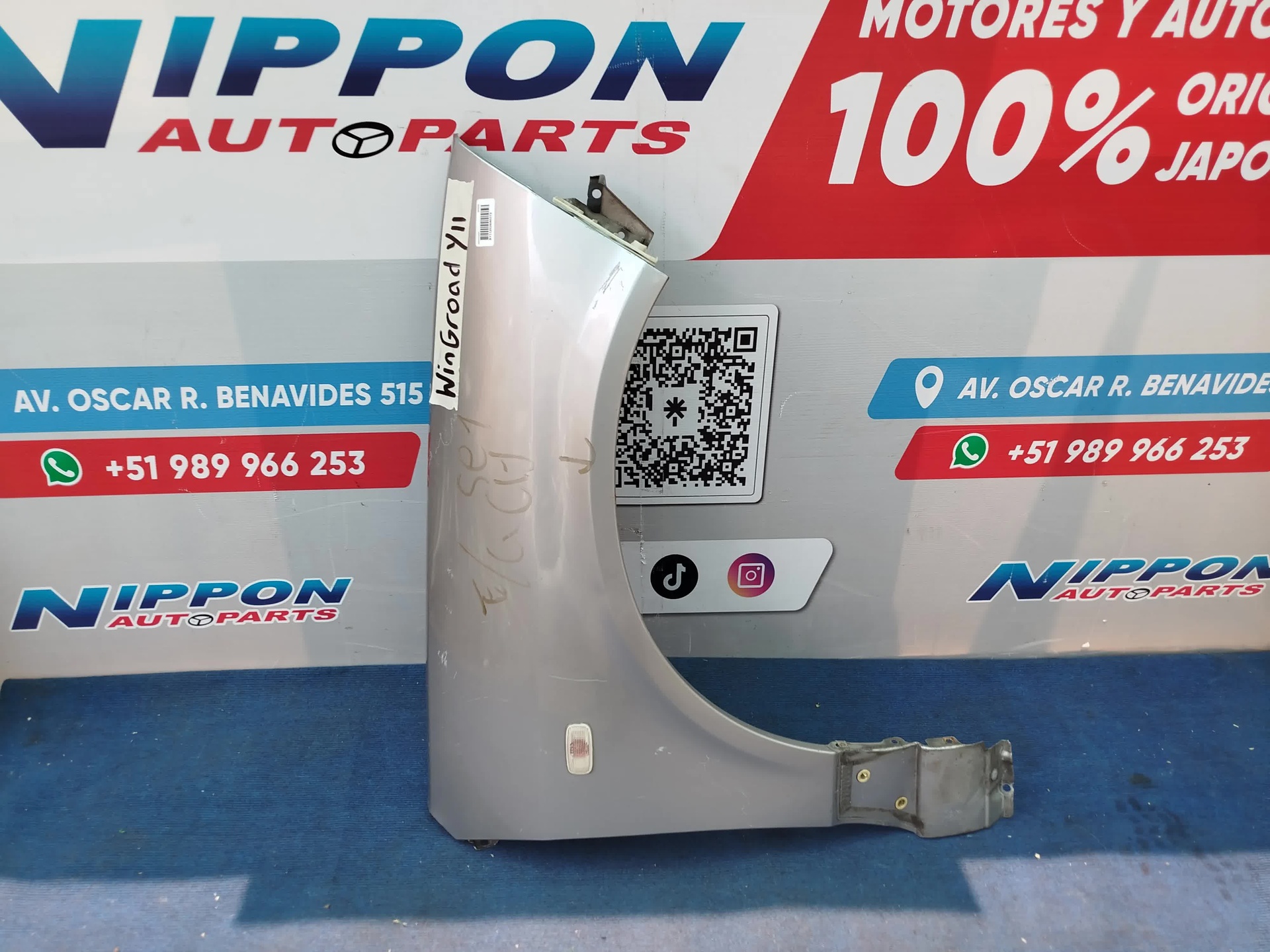 GUARDAFANGO NISSAN WINGROAD 1999-2005 Y11 WFY11 LH
