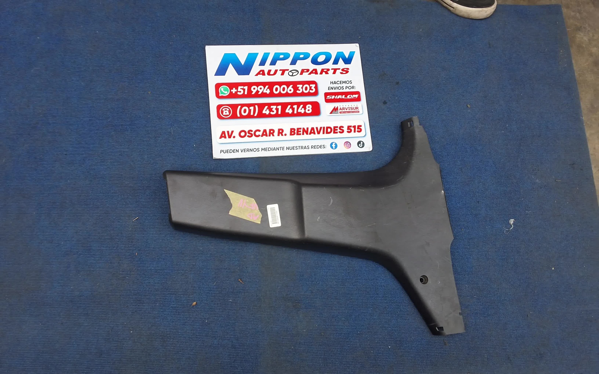 CUBIERTA POSTE PARABRISA NISSAN AD VAN 1999-2008 Y11 VFY11 PAR