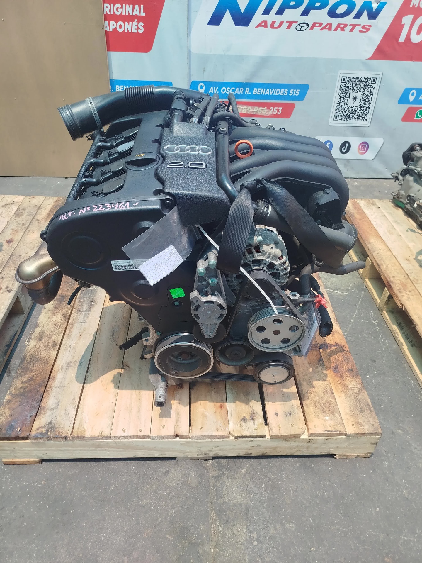 MOTOR GASOLINERO AUDI CDN 1984CC CVT