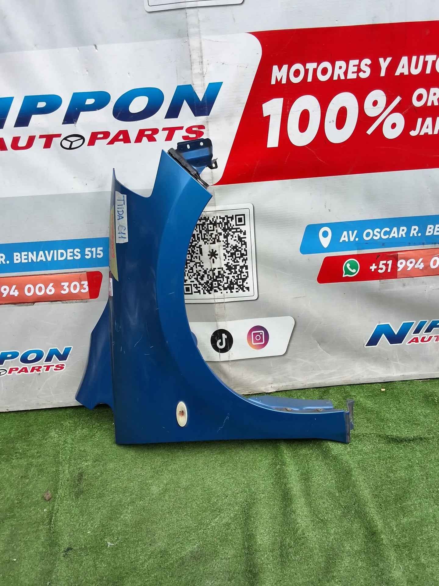 GUARDAFANGO NISSAN TIIDA 2004-2012 C11 JC11 RH