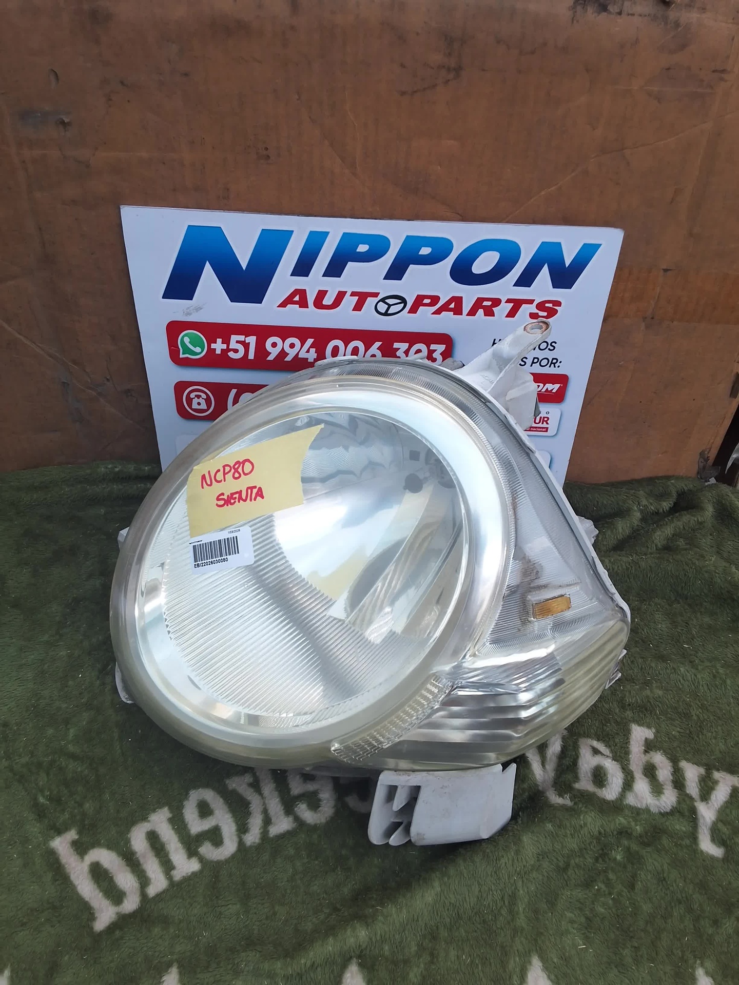 FARO DELANTERO TOYOTA SIENTA 2003-2015 NCP81G 52171 LH