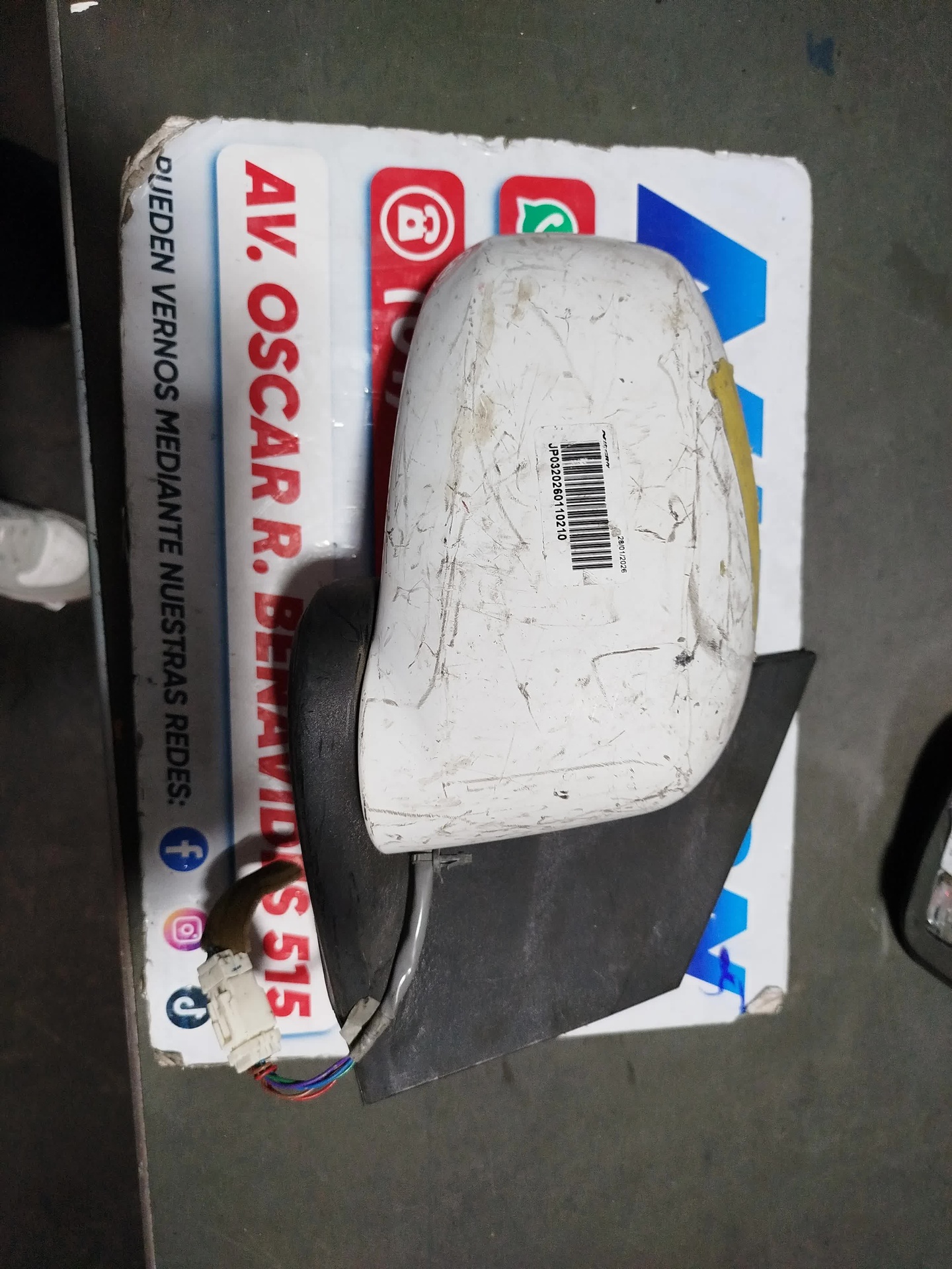 ESPEJO DE PUERTA NISSAN AD VAN 2006-2016 Y12 8289 RH