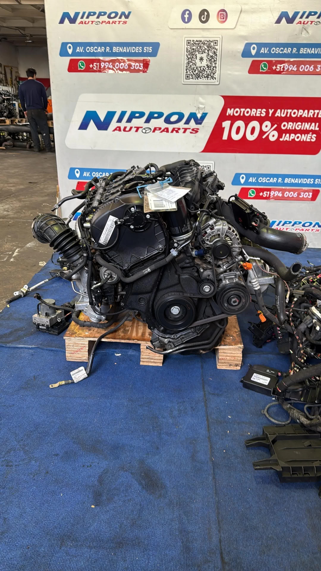 MOTOR GASOLINERO AUDI CDN 1984CC AUTOMATICO
