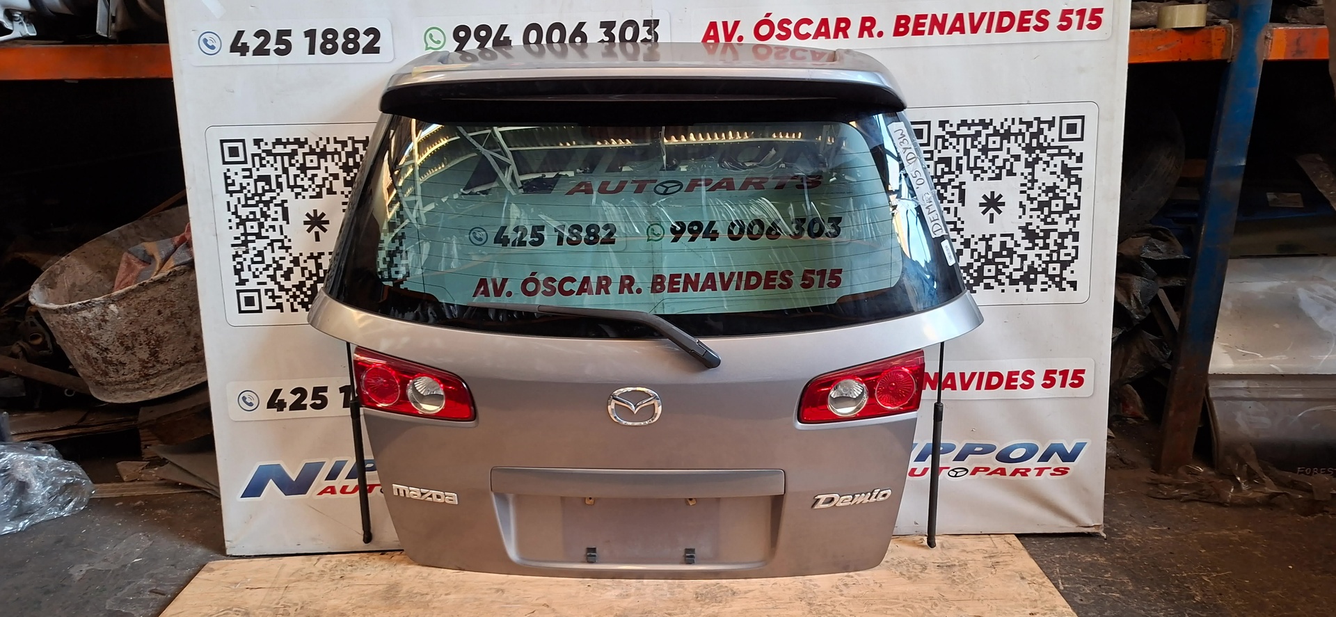 COMPUERTA MAZDA DEMIO 2002-2007 DY3W DY5R C/ALERON