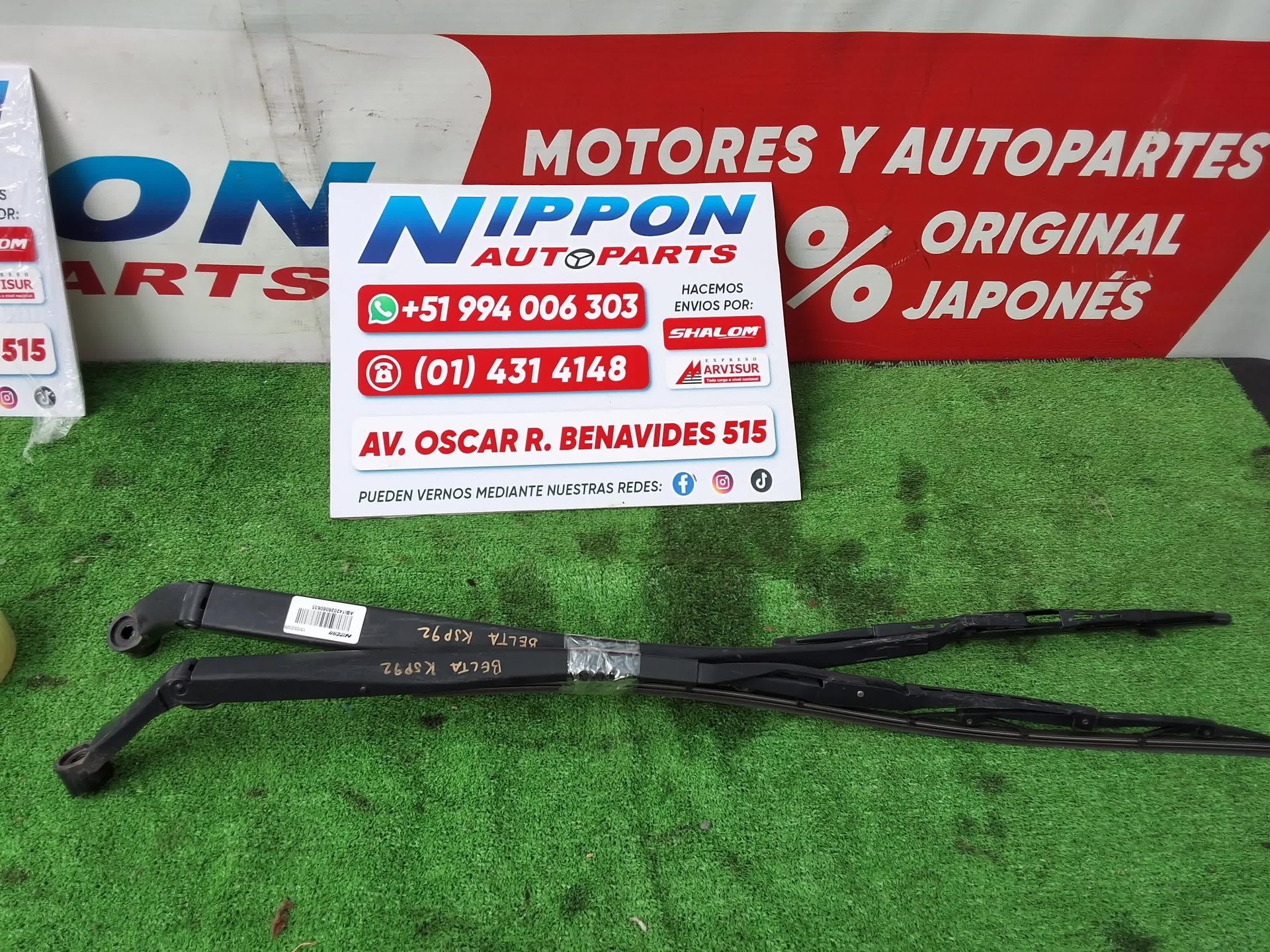 PLUMILLA LIMPIAPARABRISA TOYOTA BELTA 2005-2012 SCP92 NCP96 KSP92 PAR