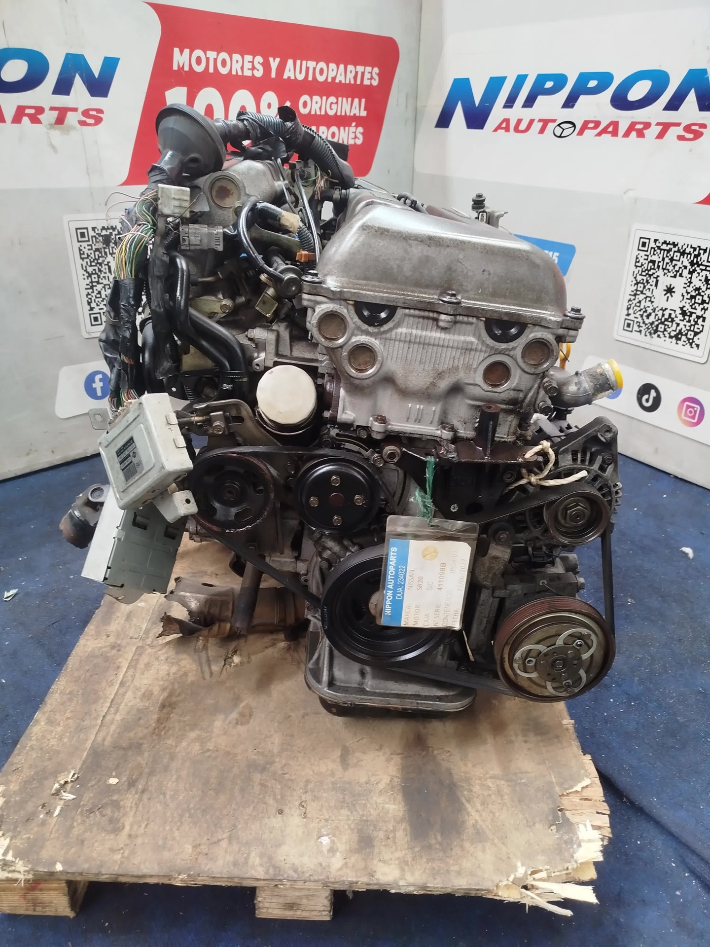 MOTOR GASOLINERO NISSAN MRA8 1998CC CVT 4X4