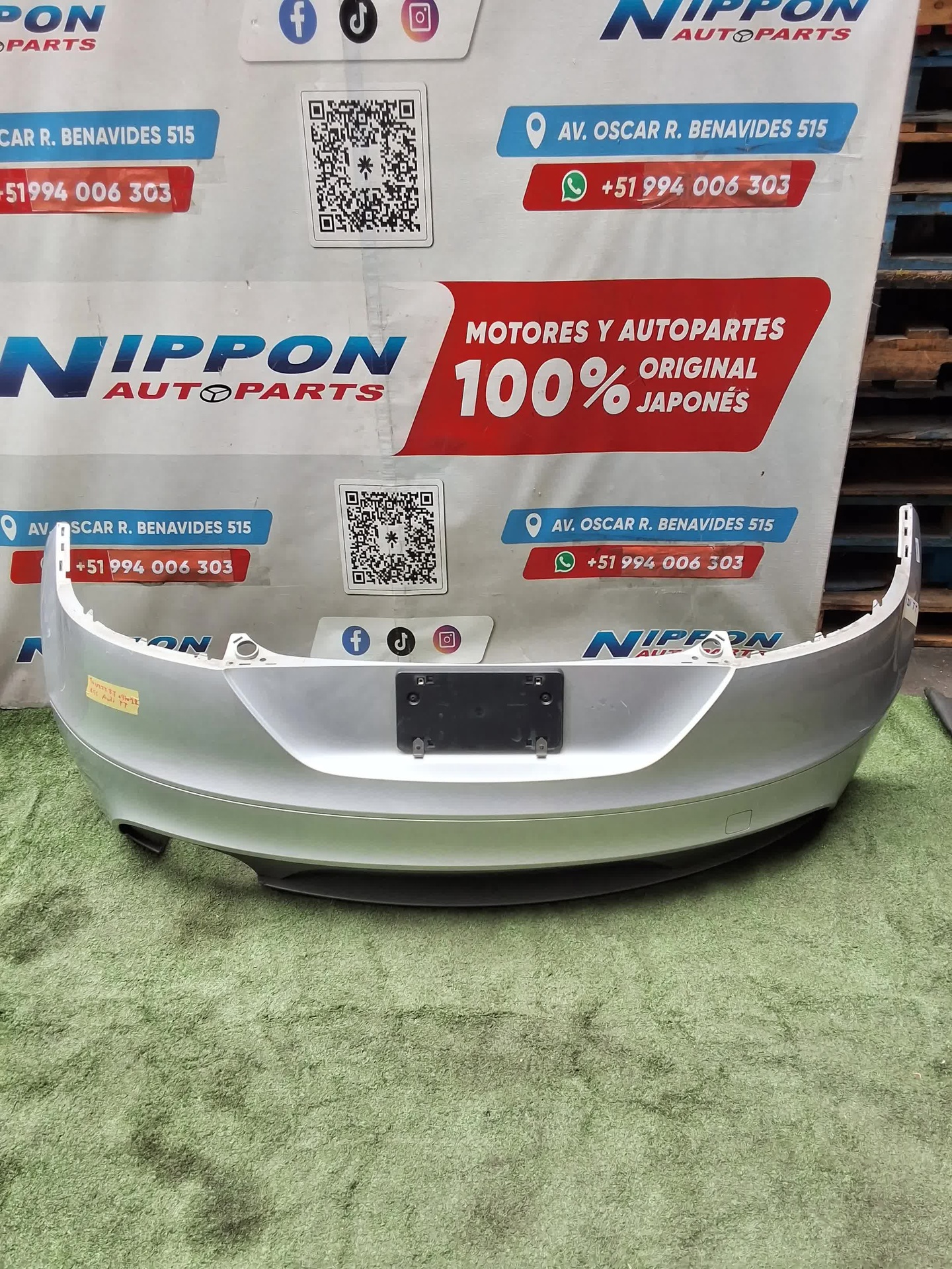 PARACHOQUE POSTERIOR AUDI TT COUPE 2001-2005 8NBAMF 8NAUQ