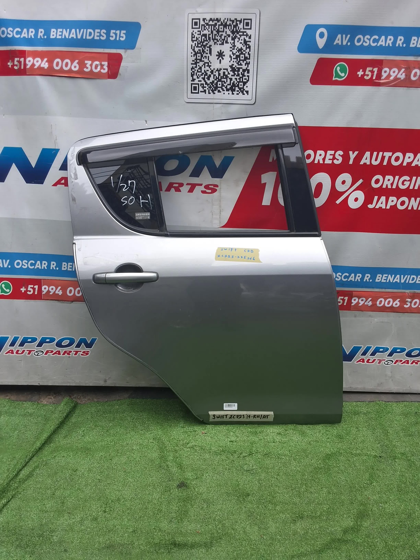 PUERTA POSTERIOR SUZUKI SWIFT 2010-2016 ZC72S ZC32S A/T RH