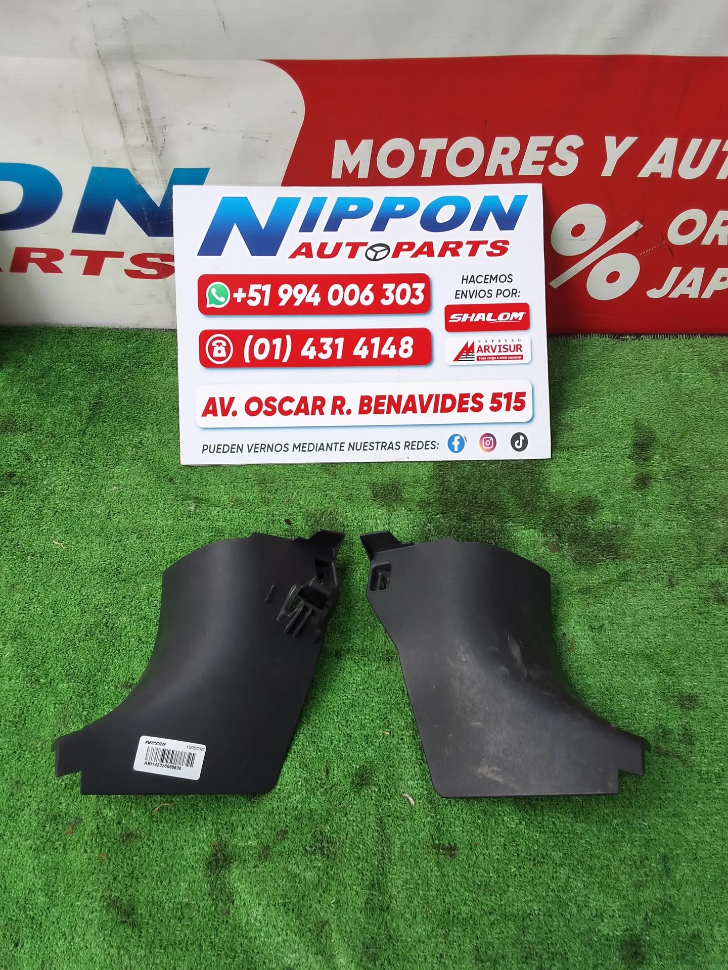 CUBIERTA PISADERA SUPERIOR TOYOTA BELTA 2005-2012 SCP92 NCP96 KSP92 PAR
