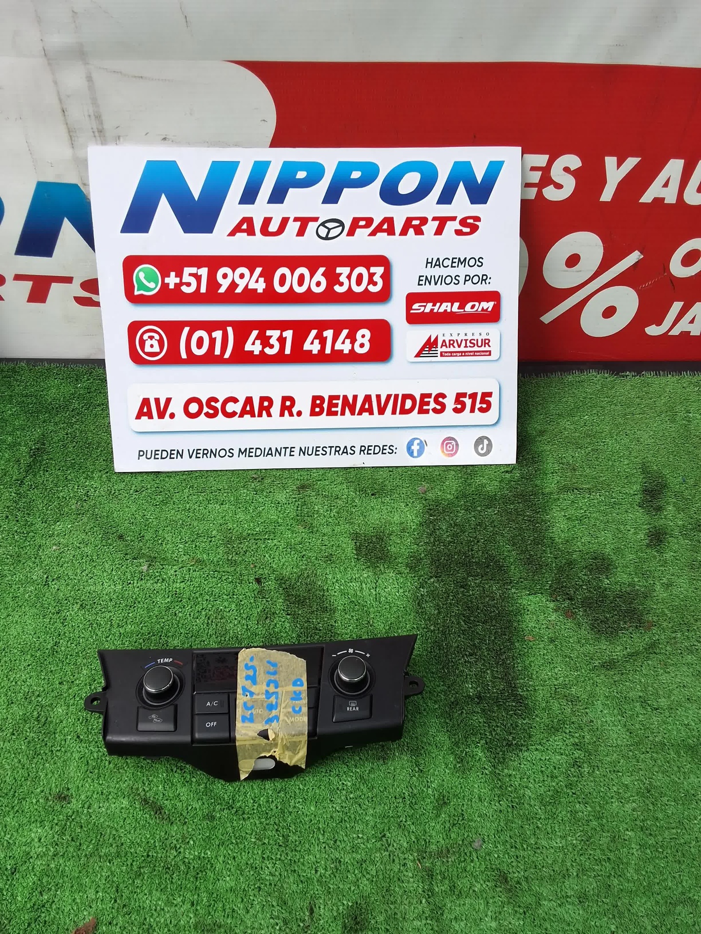 CONSOLA AIRE ACONDICIONADO A/C SUZUKI SWIFT 2010-2016 ZC72S ZC32S