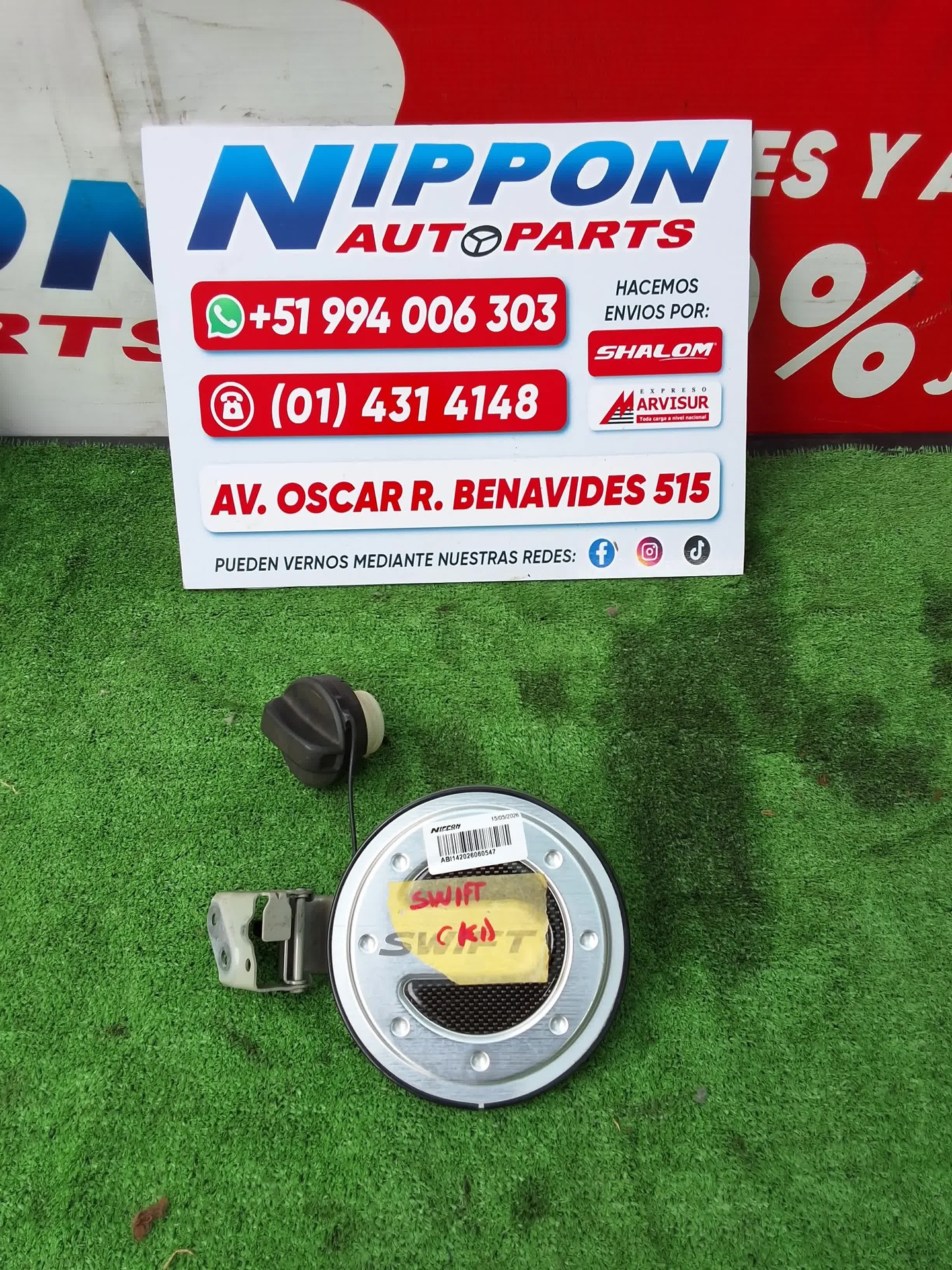 PUERTA TANQUE DE GASOLINA SUZUKI SWIFT 2010-2017 ZC72S
