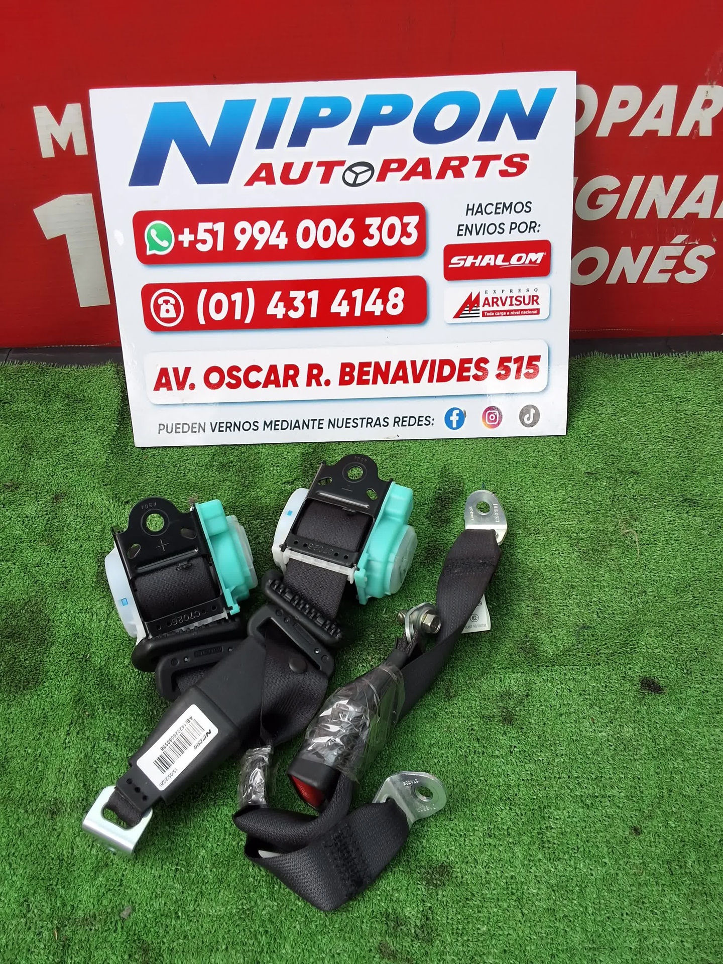 CINTURON DE SEGURIDAD POSTERIORES SUZUKI SWIFT 2010-2016 ZC72S ZC32S