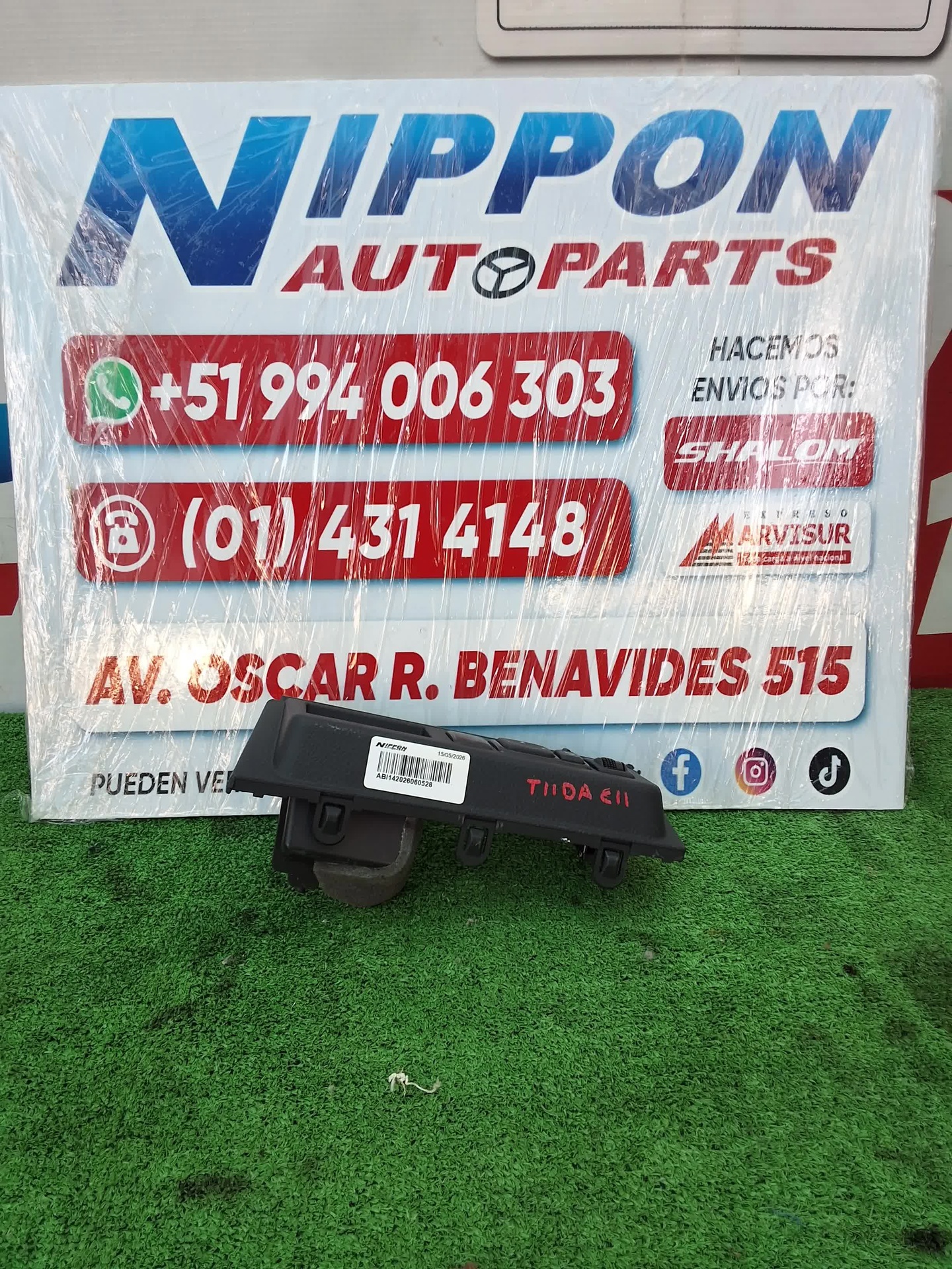 CONTROL DE ESPEJO LATERALES NISSAN TIIDA 2004-2012 C11 JC11
