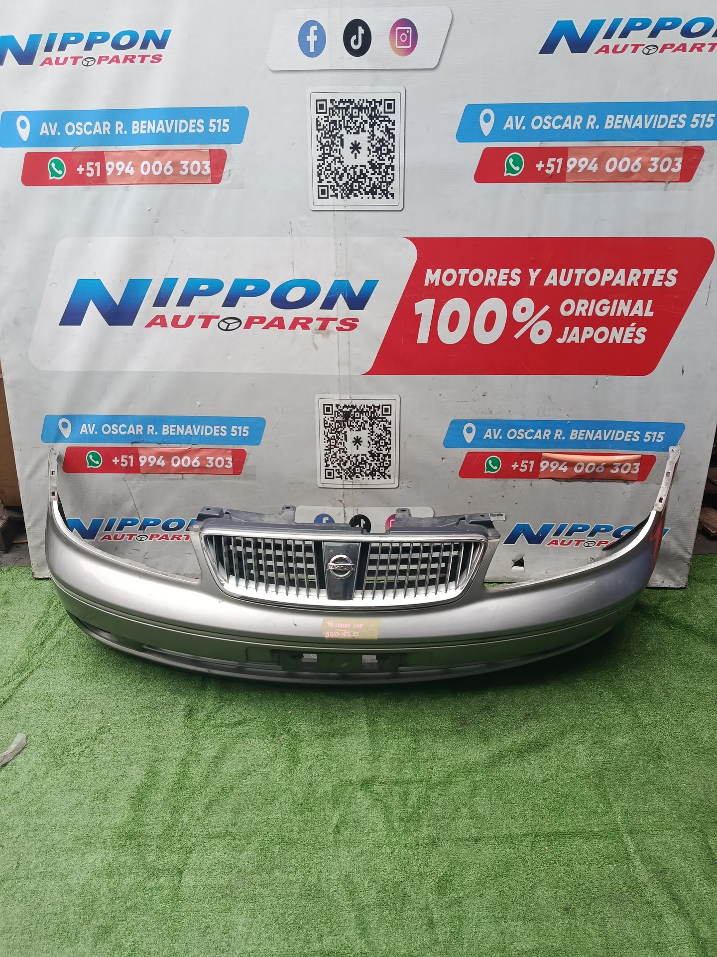 PARACHOQUE DELANTERO NISSAN SYLPHY 2000-2005 QG10 FG10