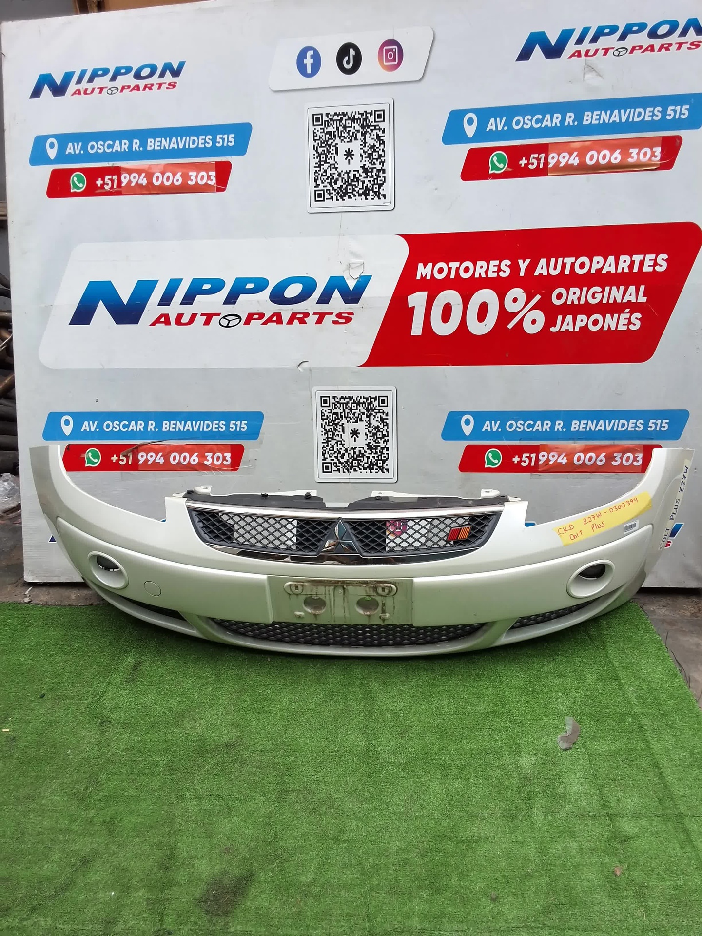 PARACHOQUE DELANTERO MITSUBISHI COLT 2004-2012 Z21A Z28A