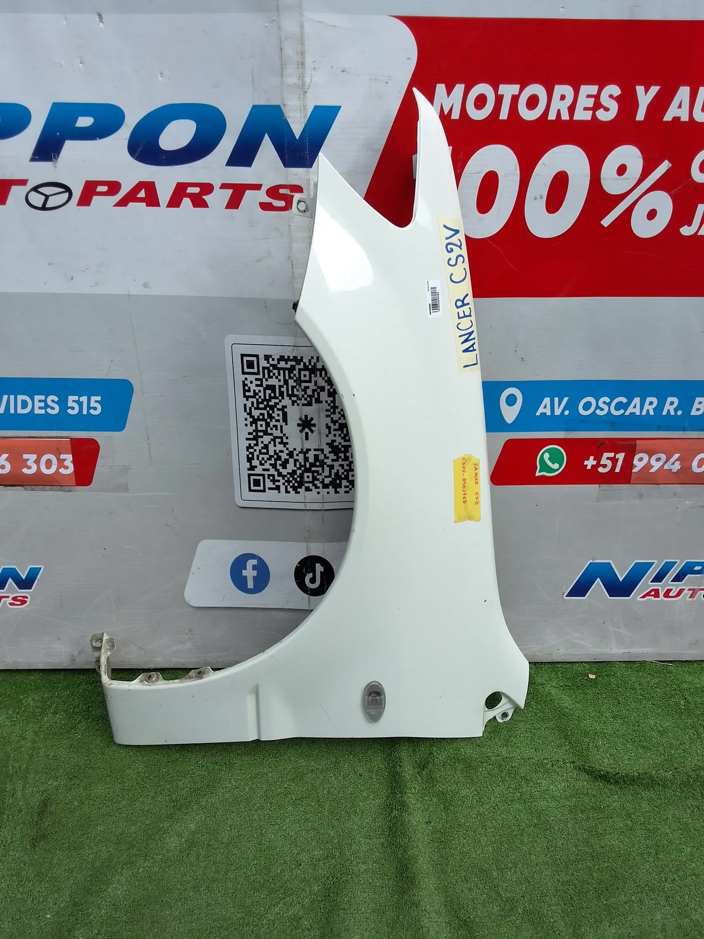 GUARDAFANGO MITSUBISHI LANCER CEDIA 2000-2003 CS2A CS5A 2001 CS2A-SC2V LH USADO