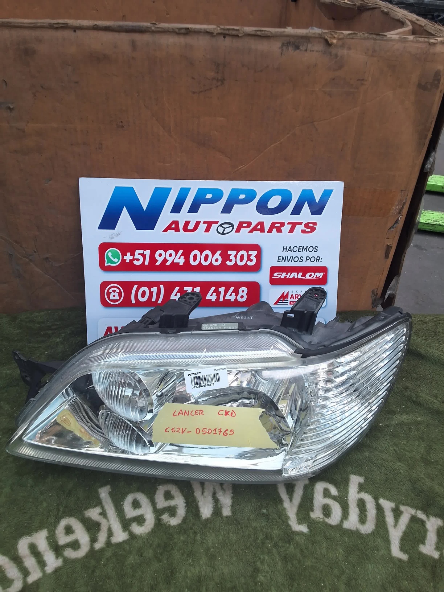FARO DELANTERO MITSUBISHI LANCER CEDIA SW 2001 CS2V CS5W P1503 LH