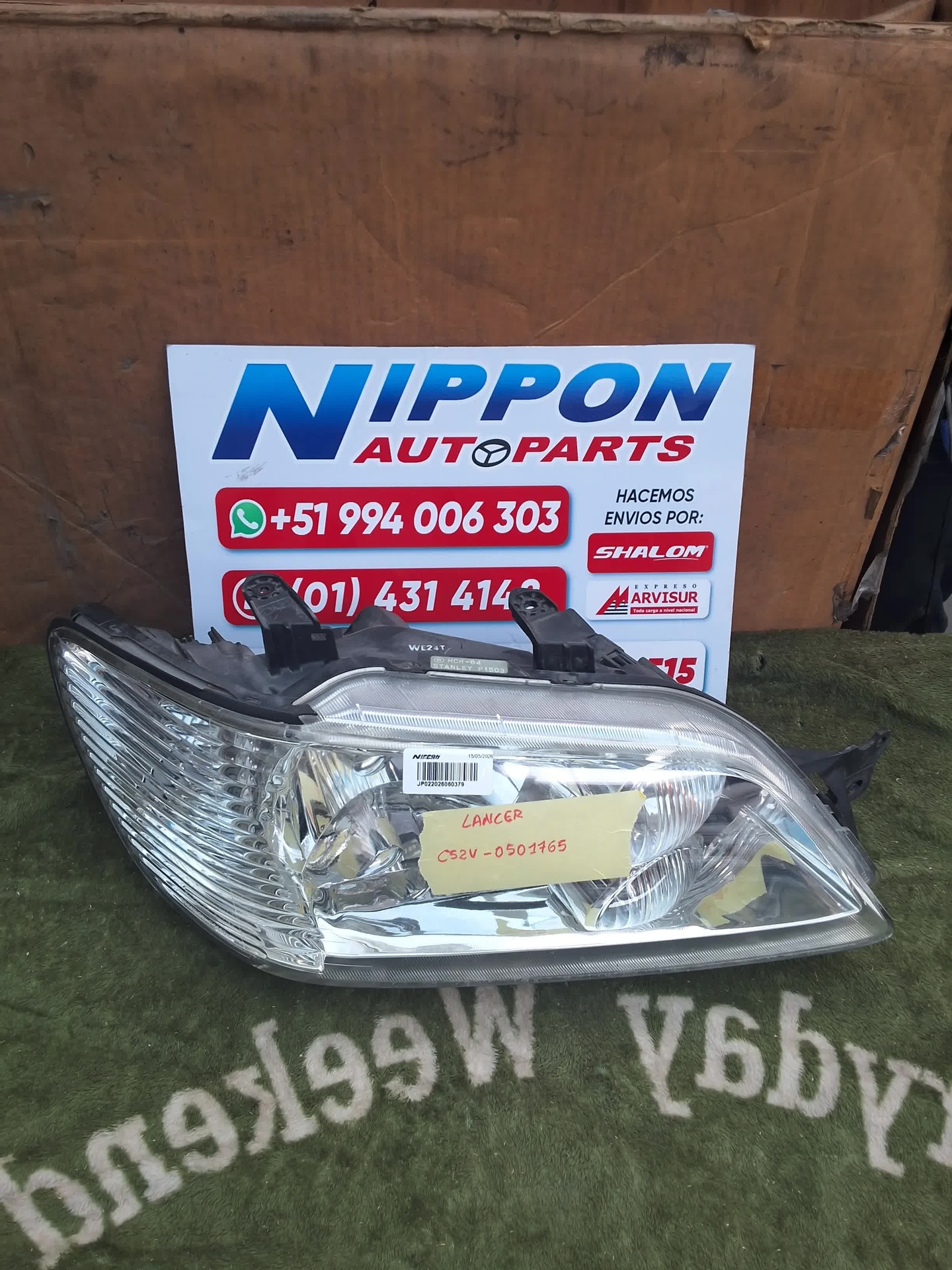 FARO DELANTERO MITSUBISHI LANCER CEDIA SW 2001 CS2V CS5W P1503 RH