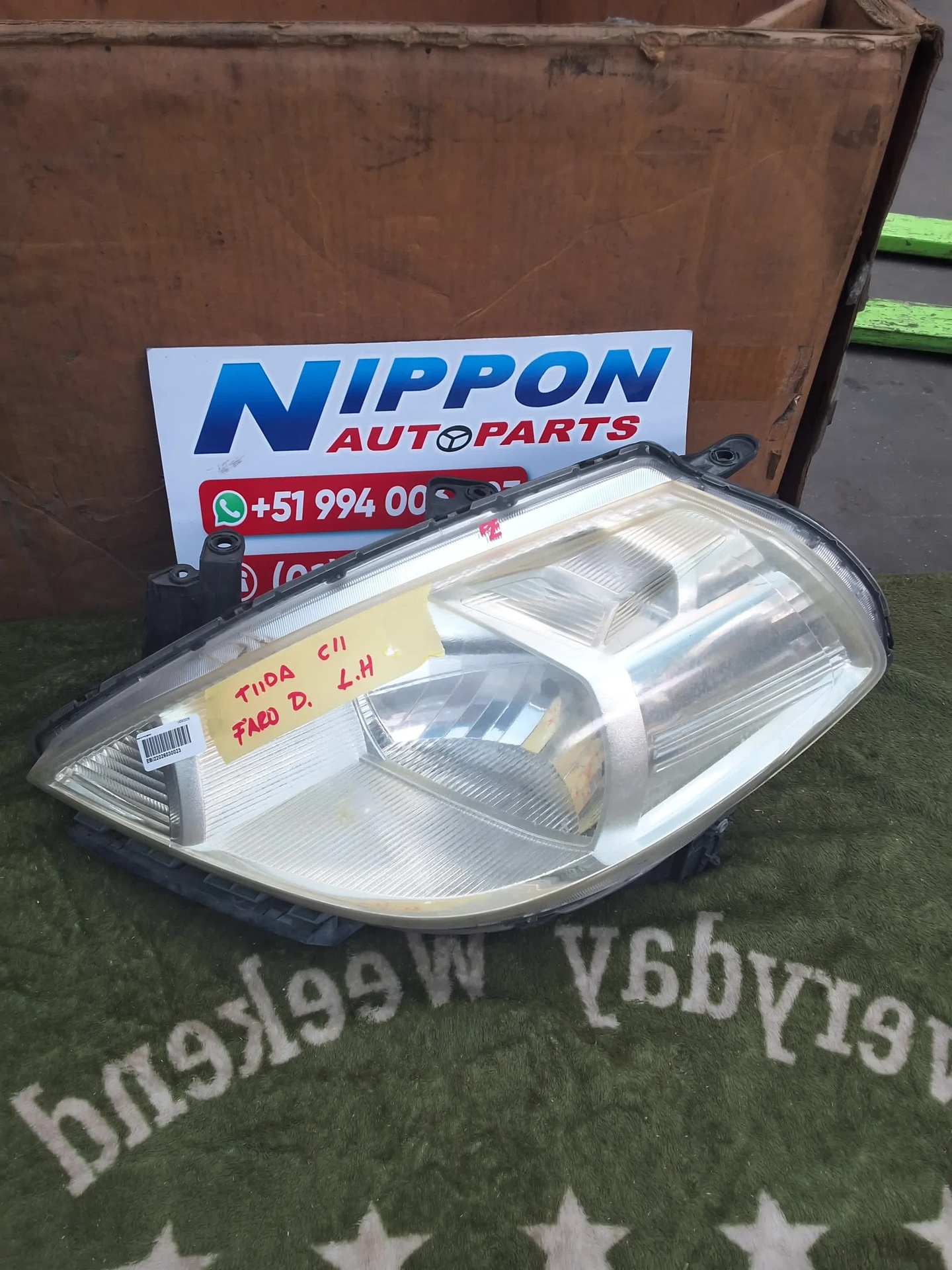 FARO DELANTERO NISSAN TIIDA 2004-2012 C11 JC11 P4278 LH
