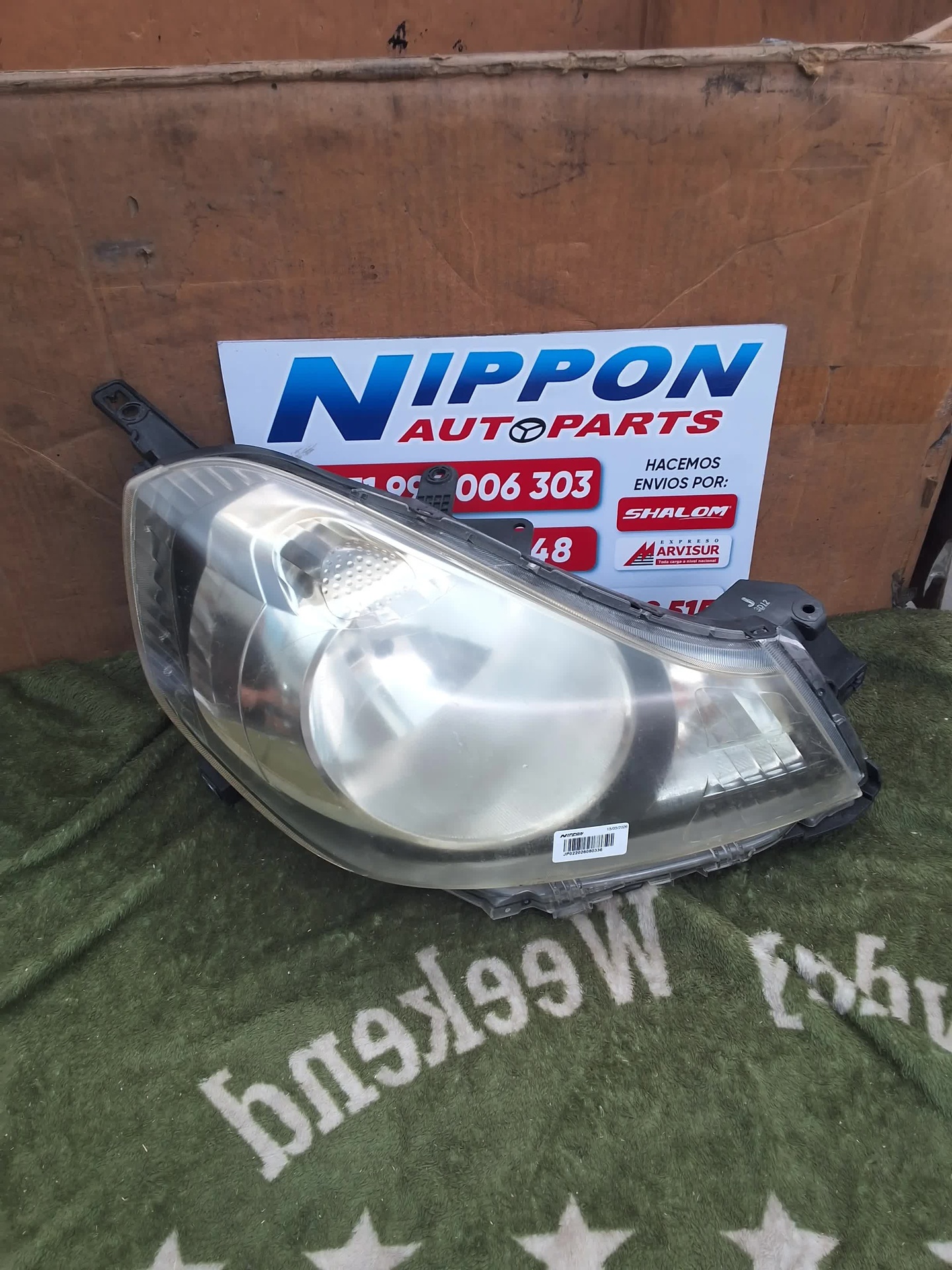FARO DELANTERO NISSAN AD VAN 2006-2016 Y12 1800 RH