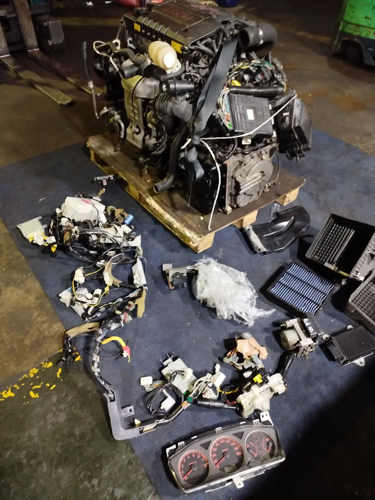 MOTOR GASOLINERO MITSUBISHI 4G93 1834CC INY FF A/T GDI