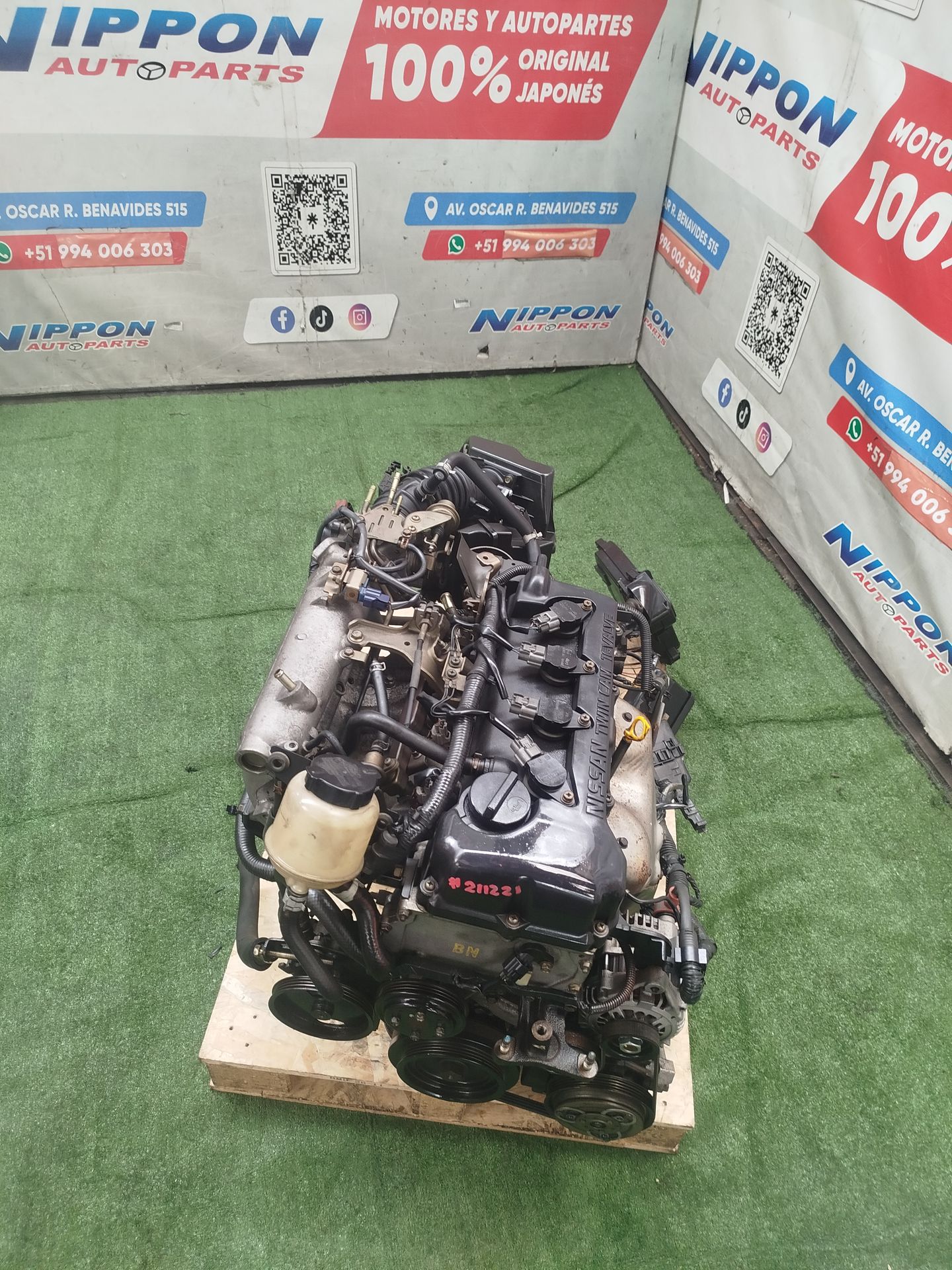 MOTOR GASOLINERO NISSAN QG13 1295CC MECANICO