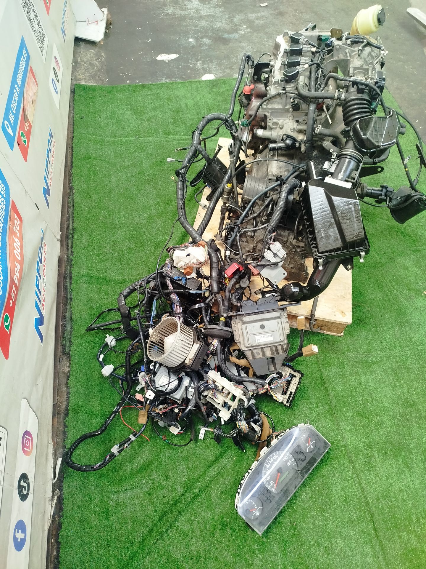MOTOR GASOLINERO NISSAN QG18 1769CC AUTOMATICO 4X4