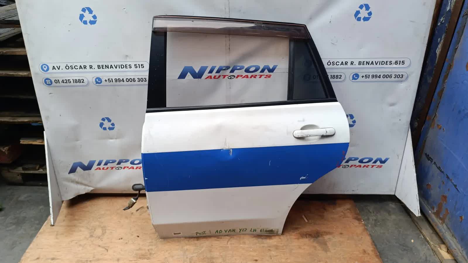 PUERTA POSTERIOR NISSAN AD VAN 2006-2016 Y12 A/T LH