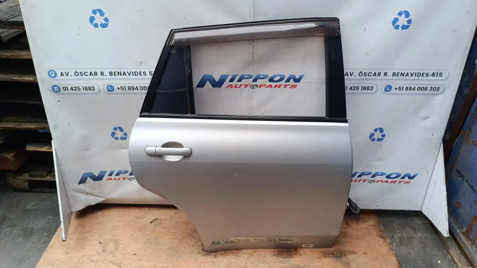 PUERTA POSTERIOR NISSAN WINGROAD 2006-2018 Y12 M/T RH