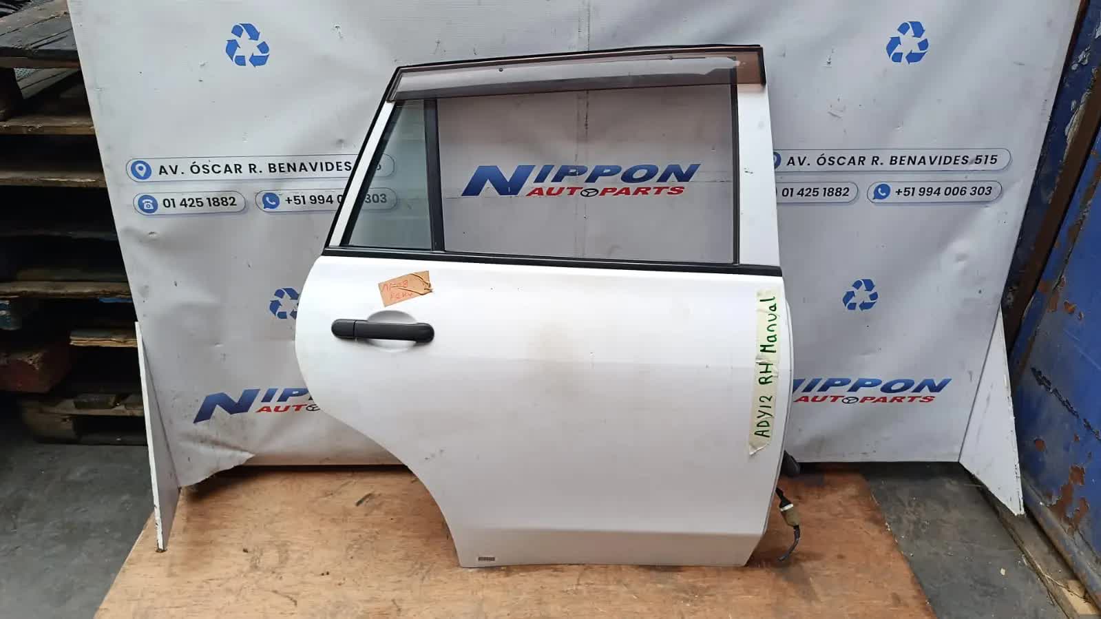 PUERTA POSTERIOR NISSAN AD VAN 2006-2016 Y12 M/T RH